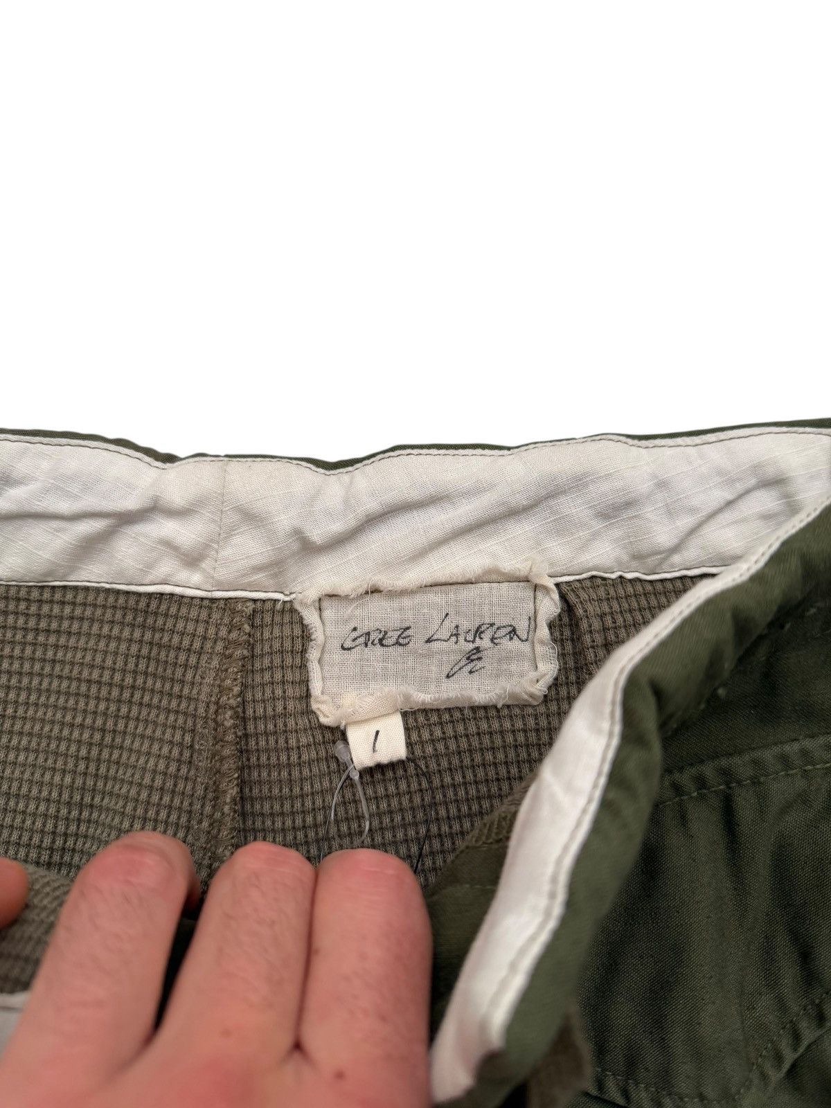 Greg Lauren Sz 1 Zip Layered Jungle Army Jacket Cargo Pants Size US 28 / EU 44 - 9 Thumbnail