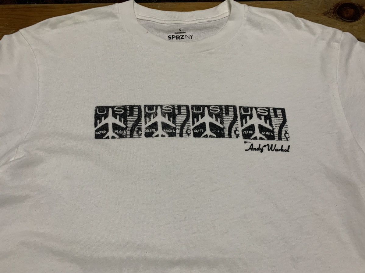 Andy Warhol Hype SPRZNY Andy Warhol Visit New York Side Tape Tee Size US S / EU 44-46 / 1 - 3 Thumbnail