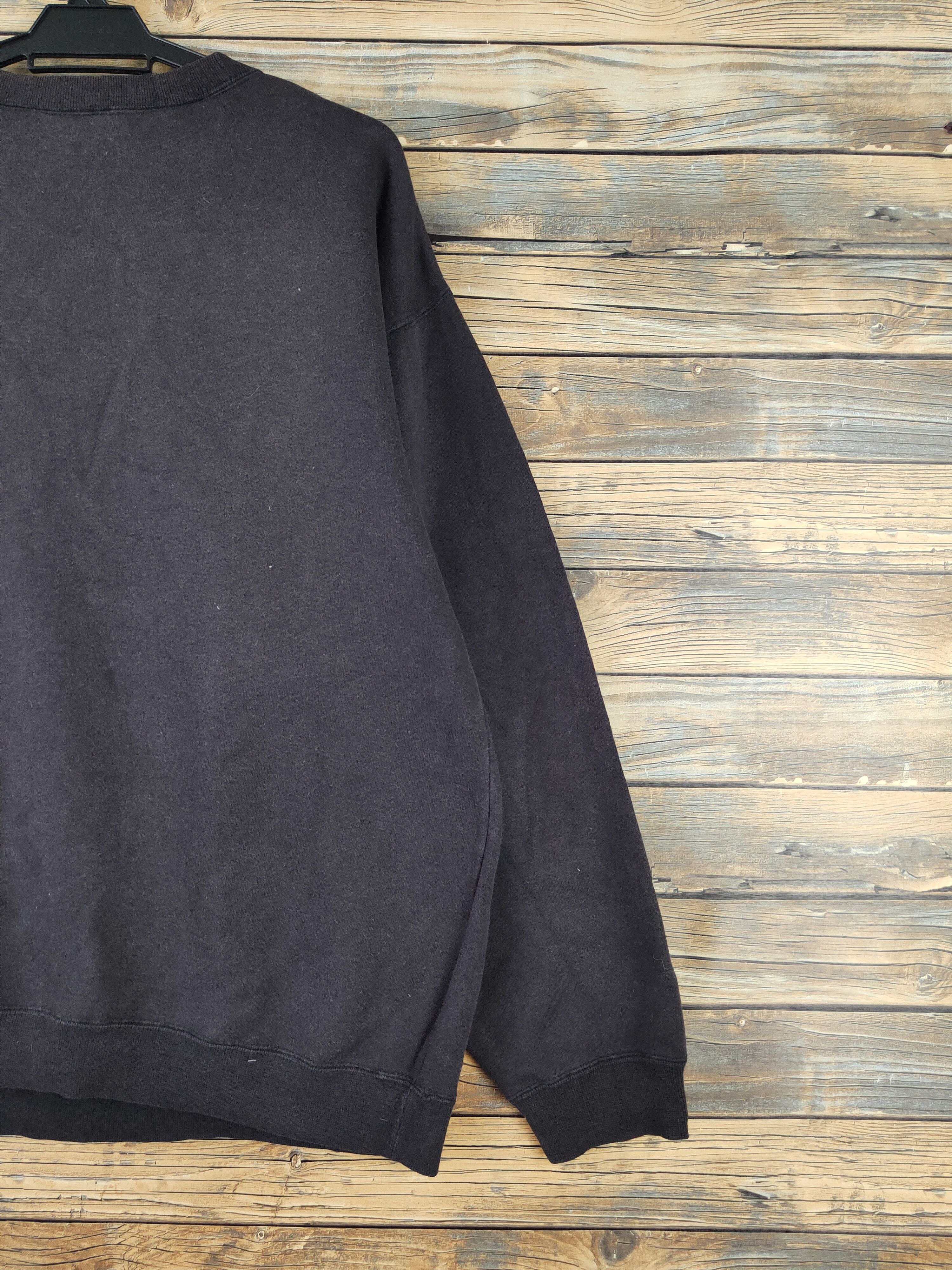 Zoo York DL Zoo York Black Faded vintage Sweatshirts #545 Size US L / EU 52-54 / 3 - 9 Thumbnail