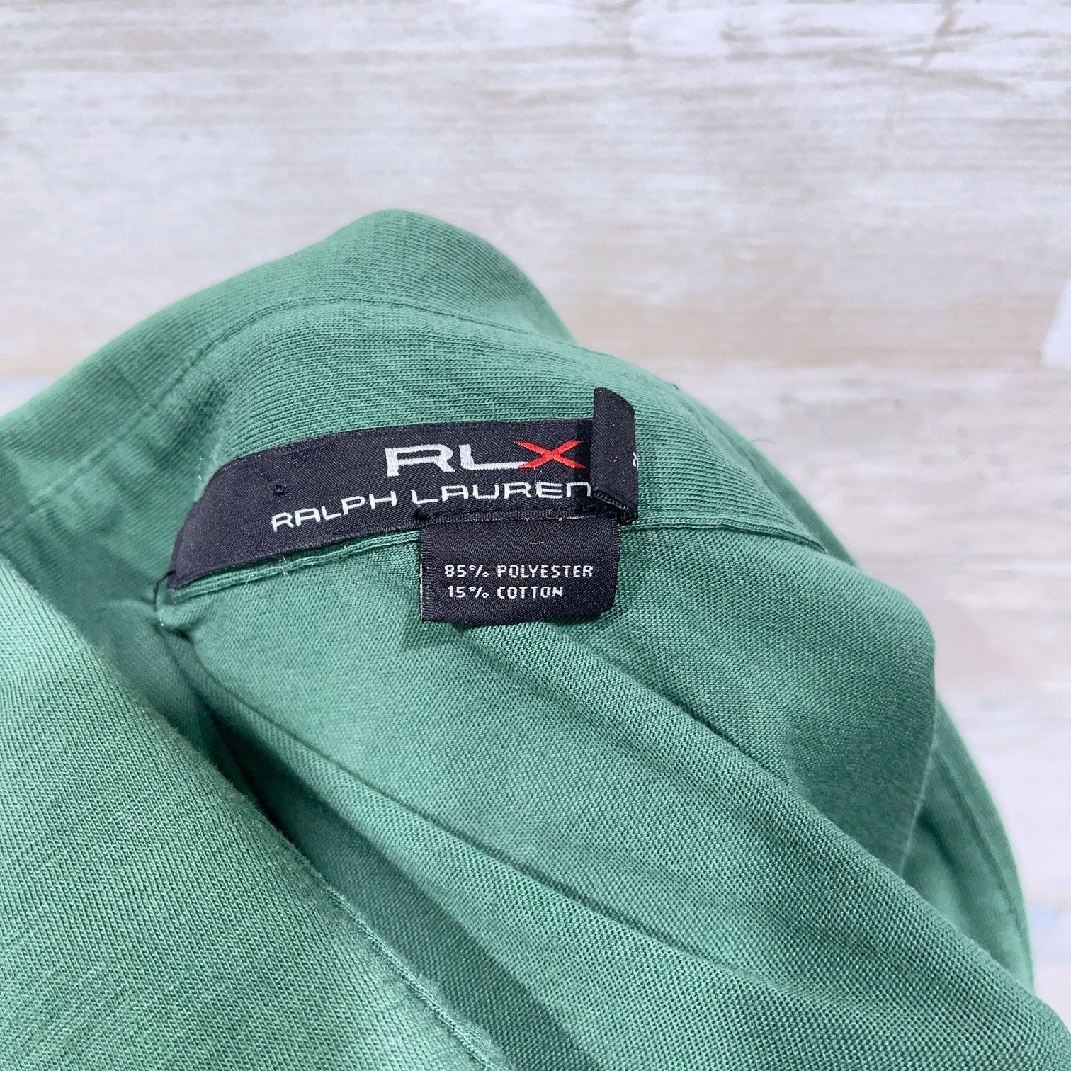 RLX Ralph Lauren Ralph Lauren RLX Golf Jersey Knit Polo Shirt Green Mens L Size US L / EU 52-54 / 3 - 7 Thumbnail