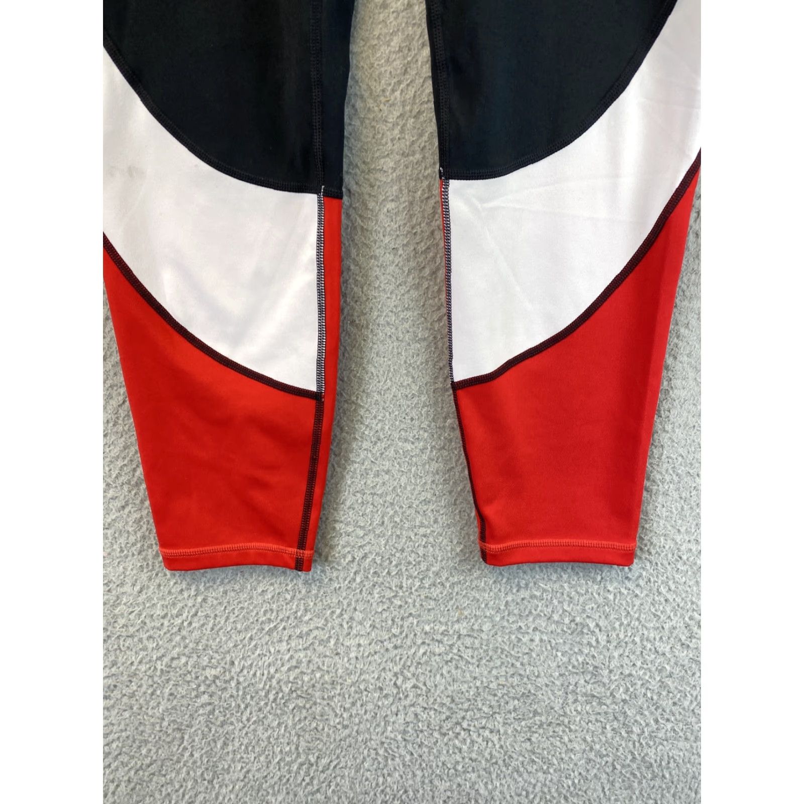 Vintage Gapfit Gap Leggings M High-Waisted Red Black White 30-55 Size 32" / US 10 / IT 46 - 2 Thumbnail