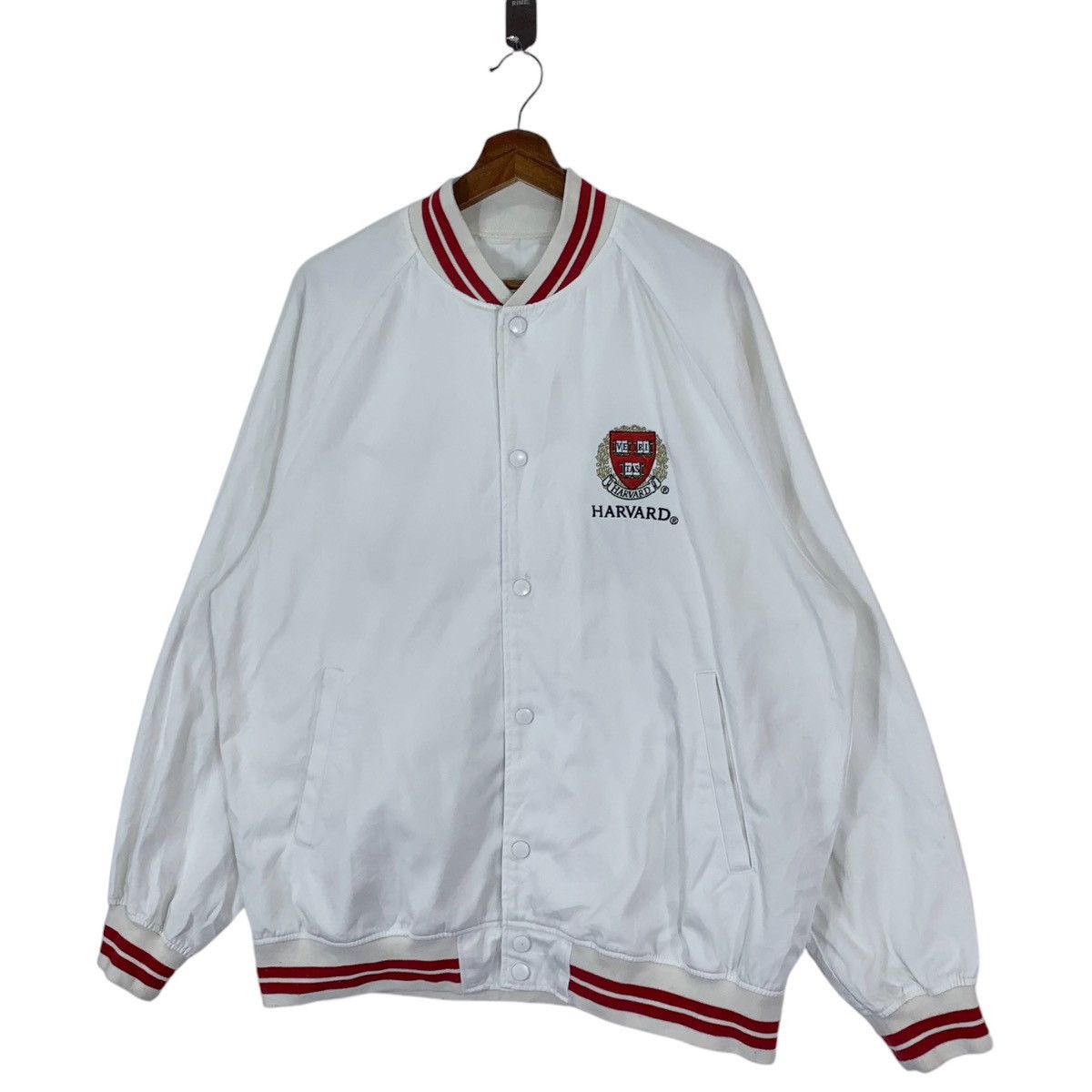 VINTAGE HARVARD COLLEGE UNIVERSITY VARSITY JACKET