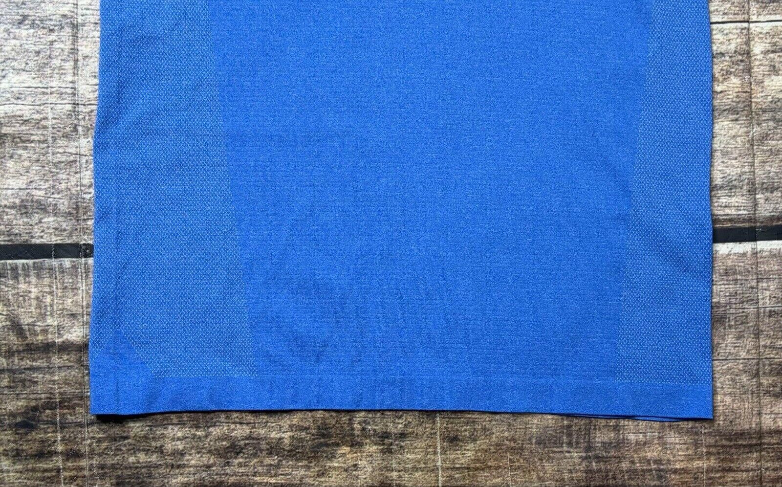 Lululemon Lululemon Polo Shirt Men's Medium Heathered Blue Stretch Size US M / EU 48-50 / 2 - 5 Thumbnail