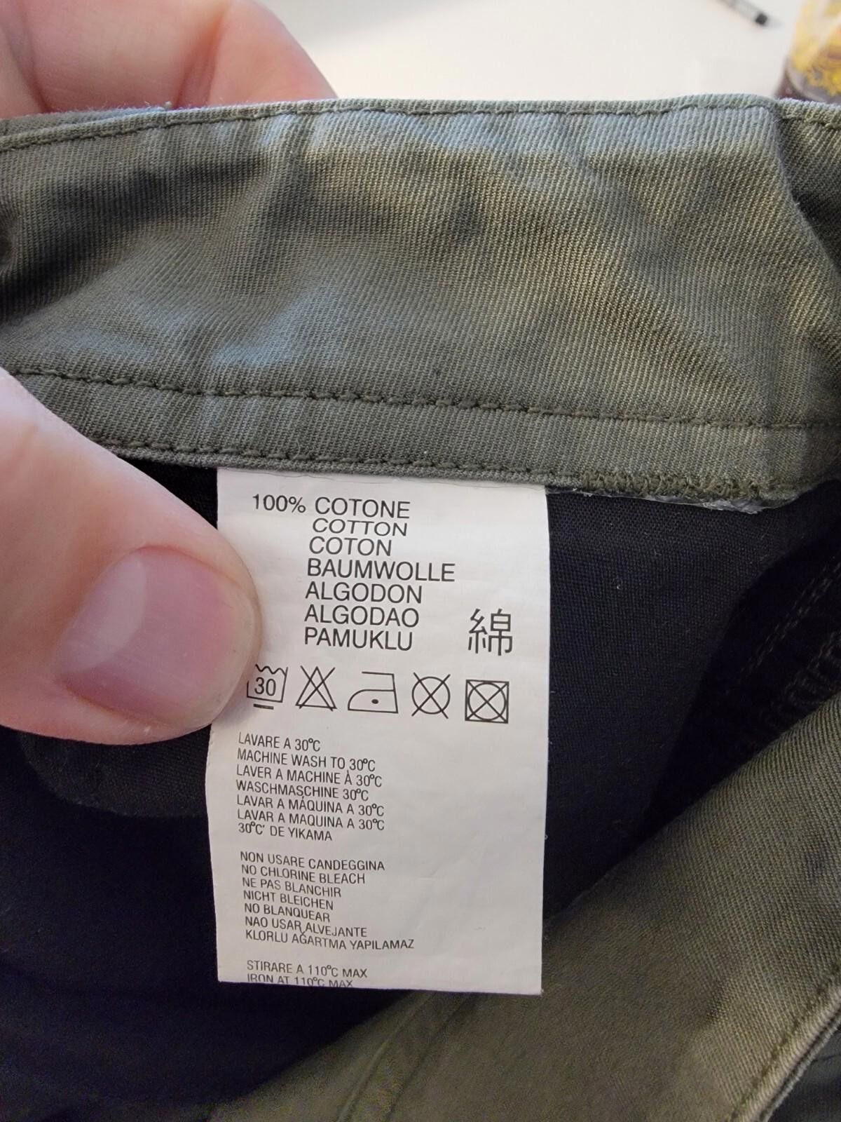Diesel Diesel Parachute Womens Cargo Pants Khaki Green Military 36 Size 36" / US 14 / IT 50 - 4 Thumbnail