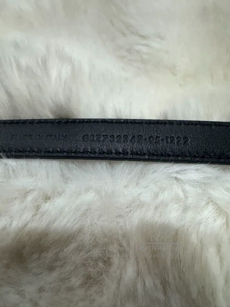 Saint Laurent Paris Saint Laurent Paris size 95 Black silver belt Size ONE SIZE - 7 Thumbnail
