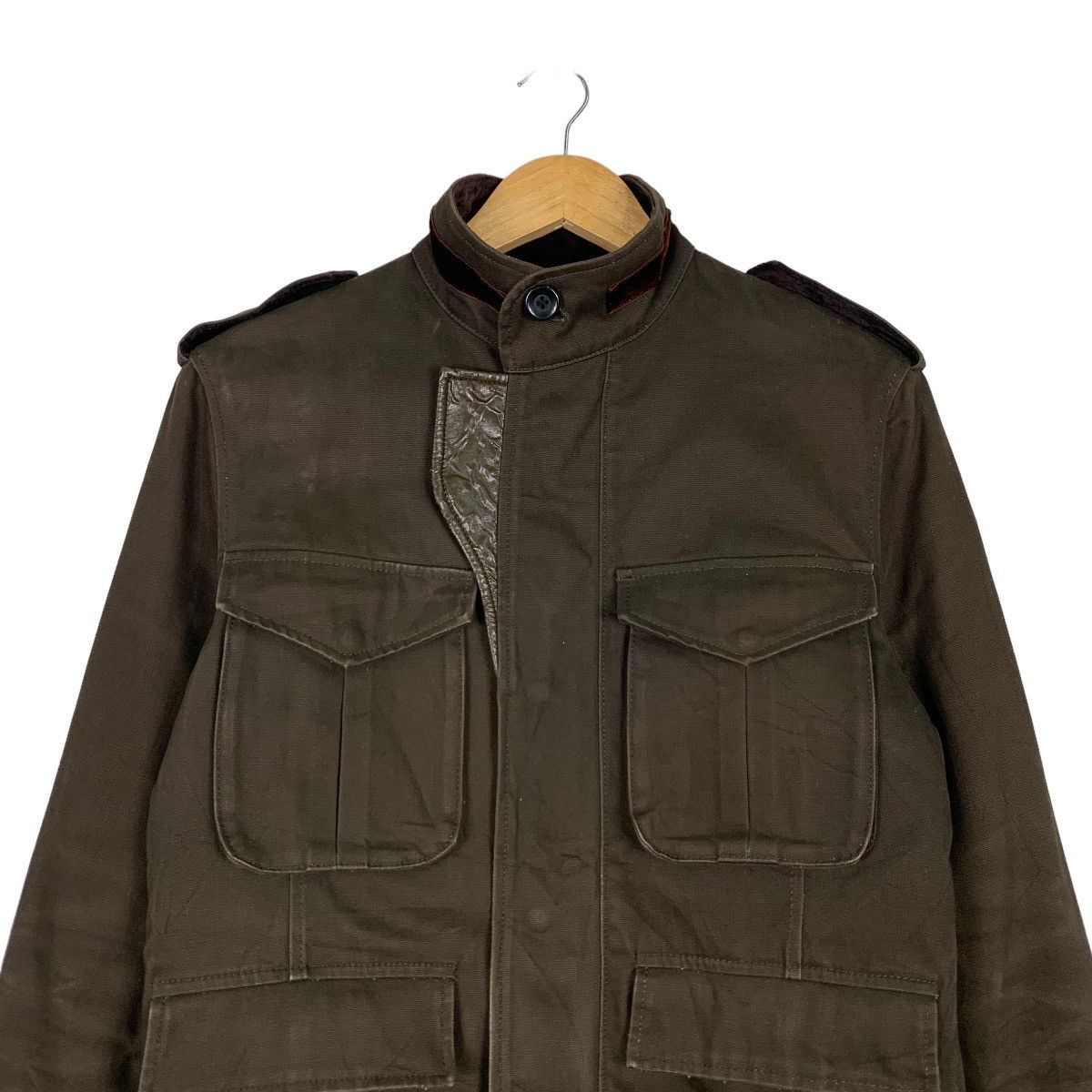 Japanese Brand HIGH STREET Four Pocket Chore Jacket Casual Outfit #1106-C50 Size US M / EU 48-50 / 2 - 2 Thumbnail