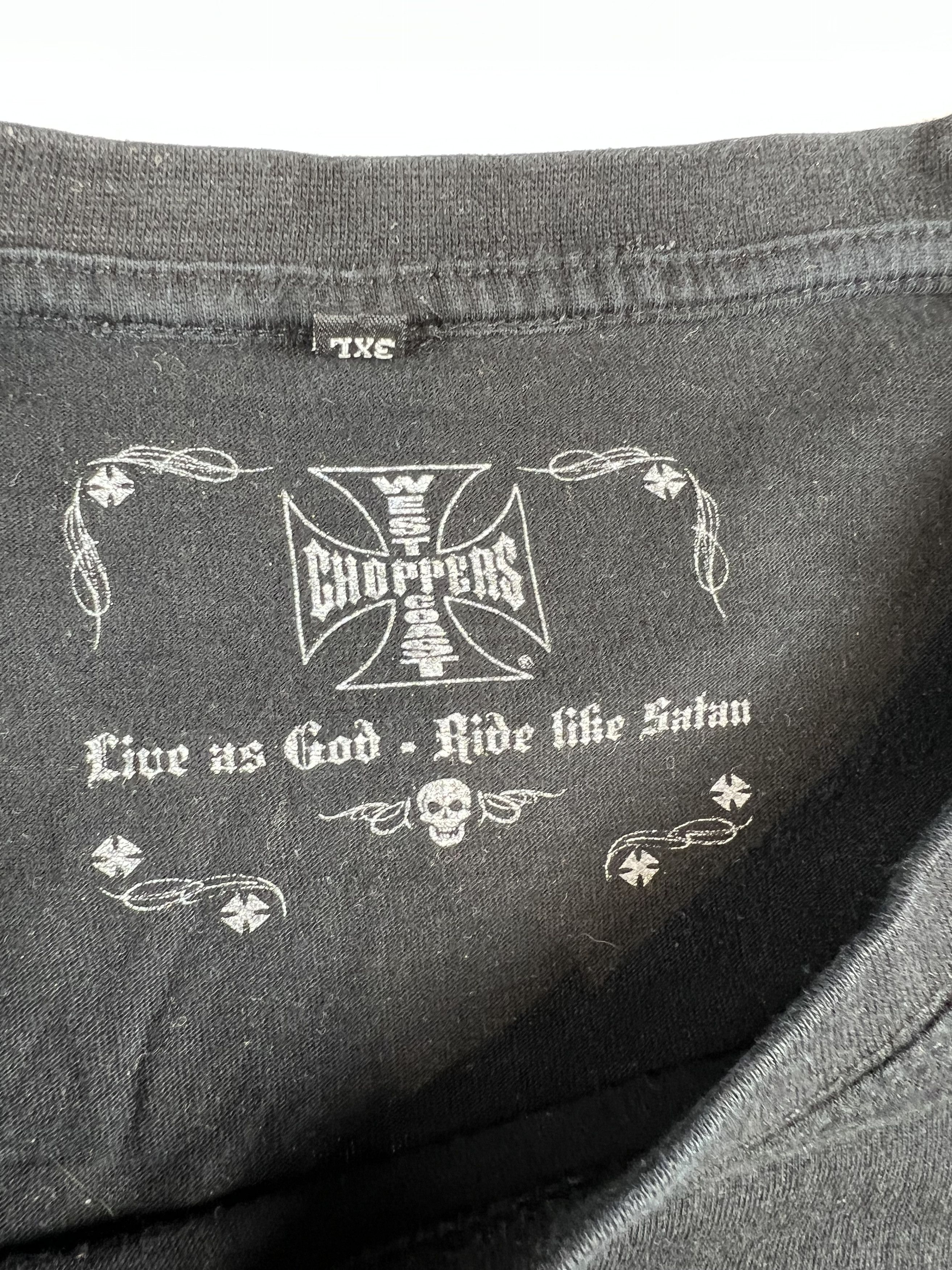 Vintage × West Coast Choppers West Coast Choppers Vintage T-shirt XXL Size US XXL / EU 58 / 5 - 5 Thumbnail