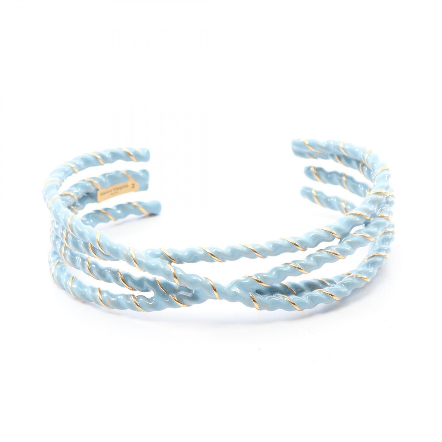 Maison Margiela Maison Margiela Maison Margiela Laces Rope Bangle Metal Bangle DUTY FREE for USA Size ONE SIZE - 1 Thumbnail