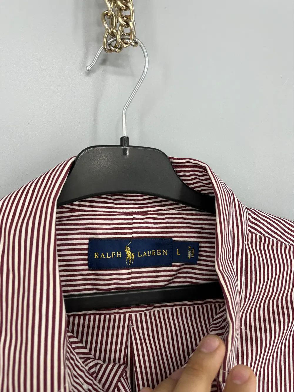 Ralph Lauren Vintage Striped Shirt Polo Ralph Lauren Size L Rare Size US L / EU 52-54 / 3 - 8 Thumbnail