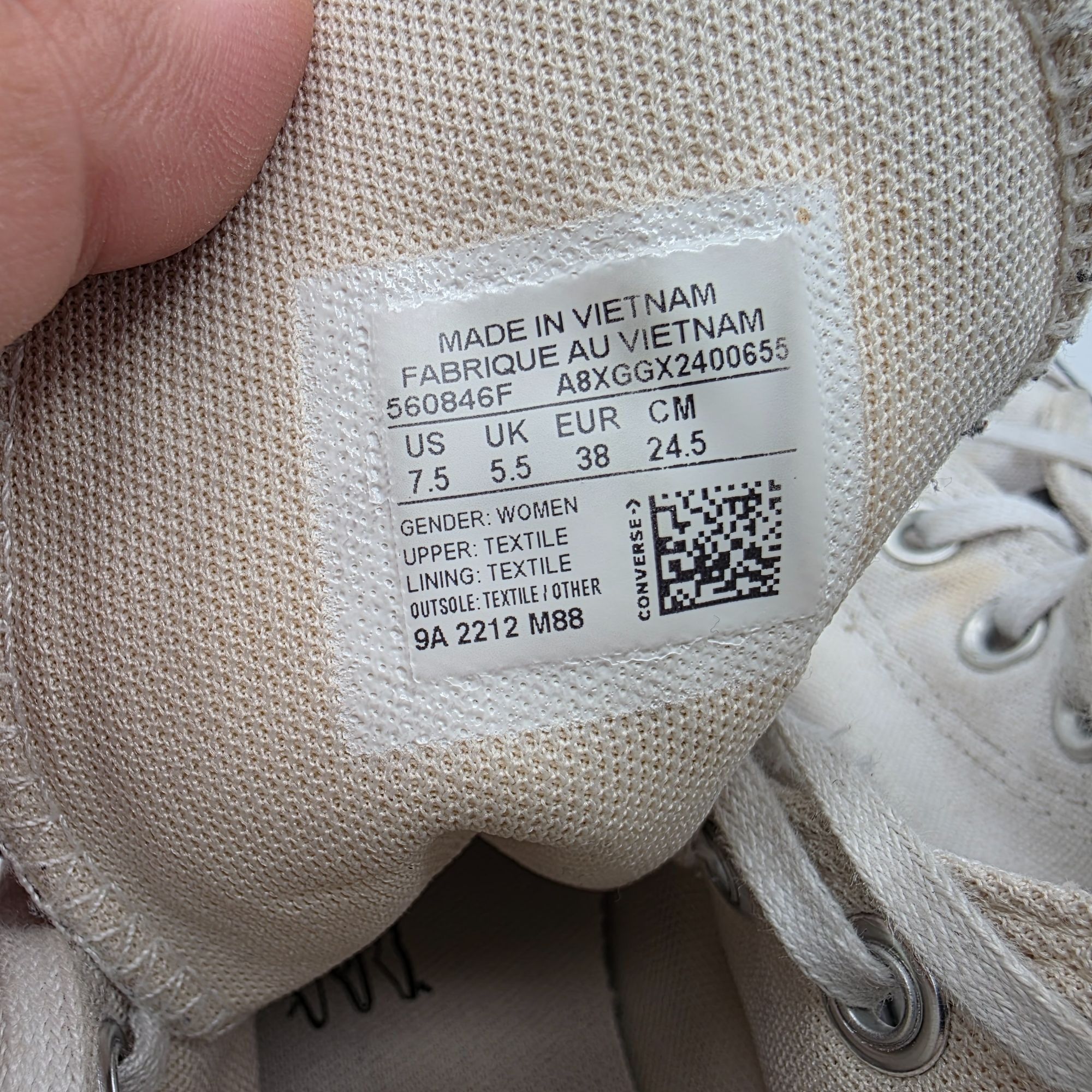 Converse Converse Chuck Taylor All Star Platform High Womens Size 7.5 Size US 7.5 / IT 37.5 - 6 Thumbnail