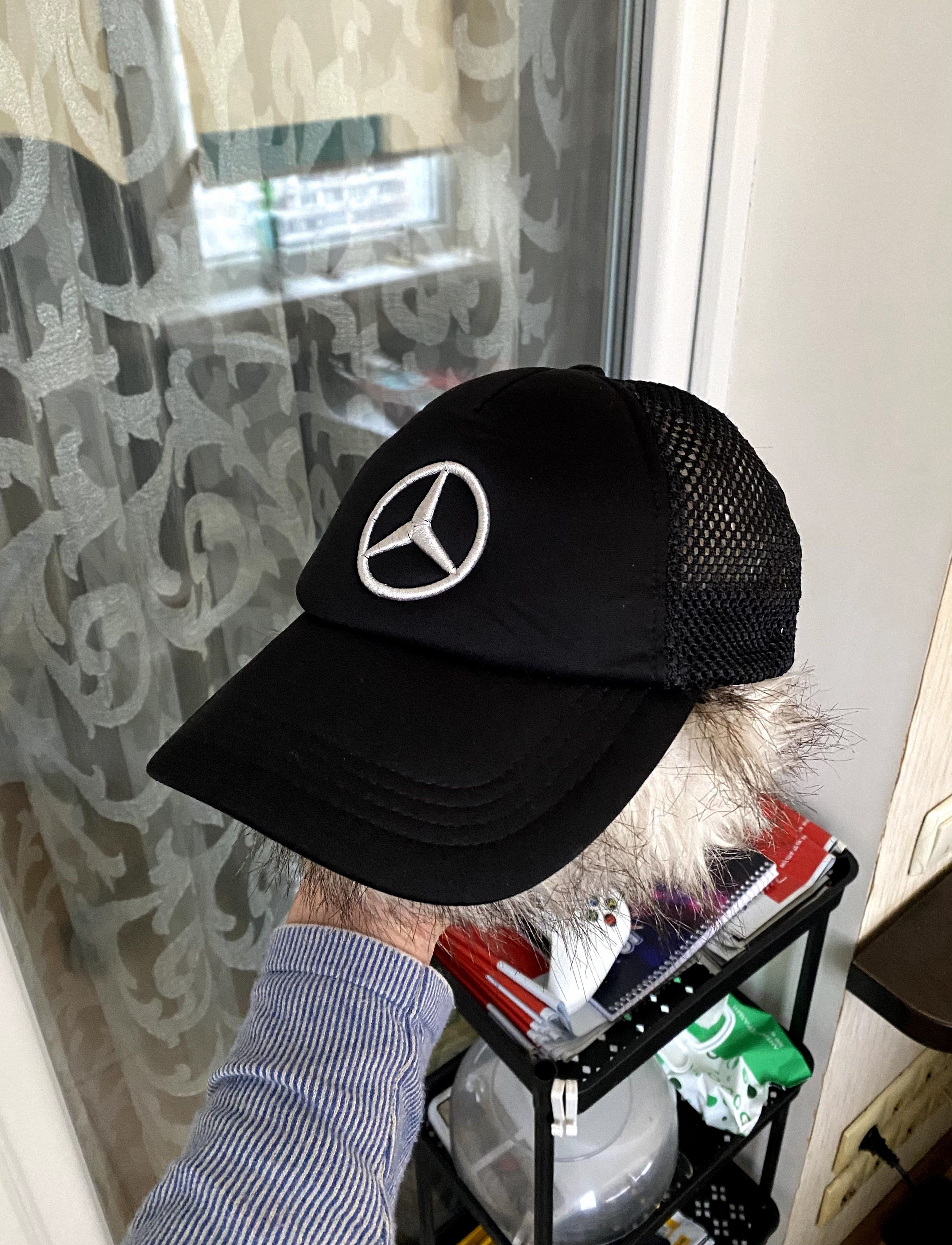 Mercedes-Benz Vintage Mercedes Benz Trucker Cap Racing Y2K Streetwear Size ONE SIZE - 4 Thumbnail