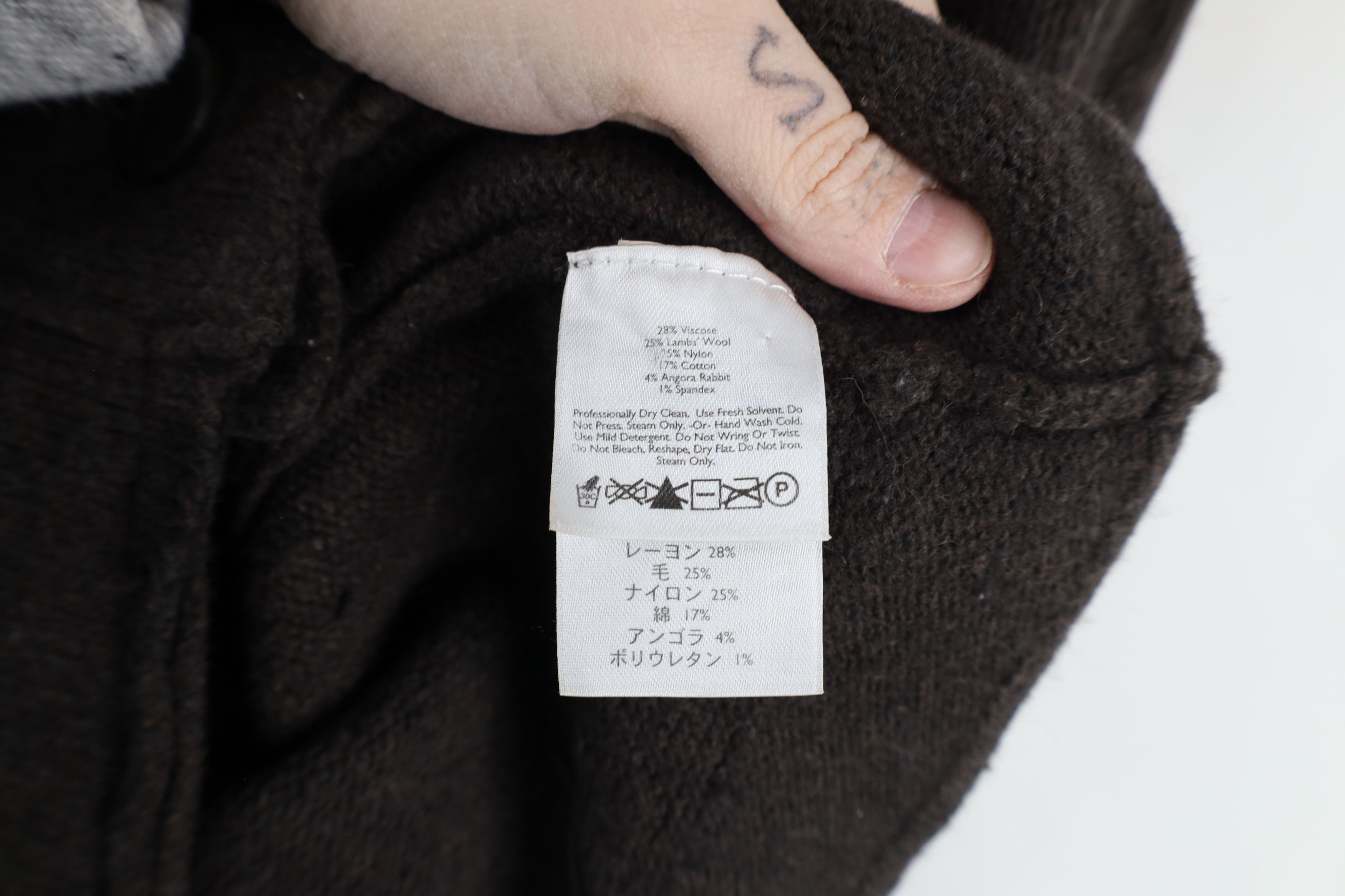 Eddie Bauer × Vintage Vintage Eddie Bauer Ribbed Knit Shawl Cardigan Sweater Brown Size M / US 6-8 / IT 42-44 - 9 Thumbnail