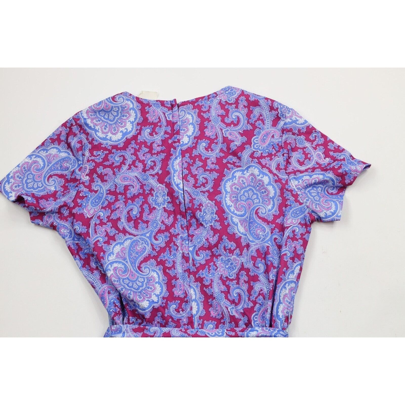 Vintage Vintage 70s Streetwear 2 Piece Knit Paisley Dress Size XXL / US 16-18 / IT 52-54 - 6 Thumbnail