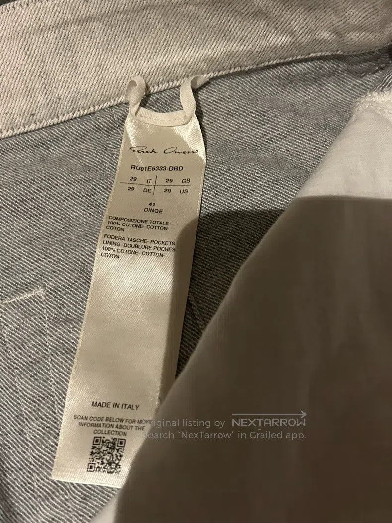 Rick Owens RICK OWENS Straight pants Size US 29 - 6 Thumbnail