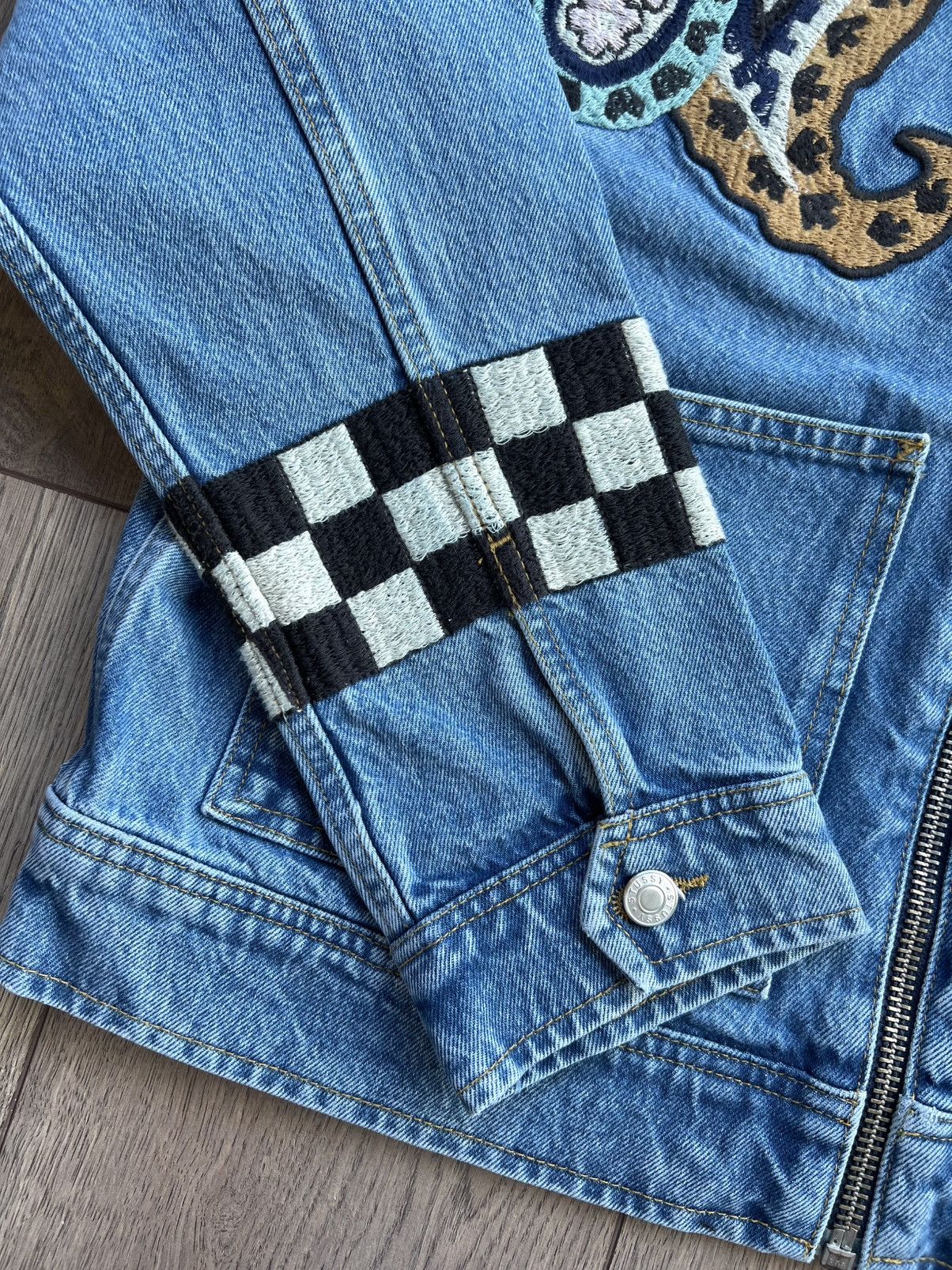 NOMA t.d × Stussy Stussy x Noma t.d. Denim Zip Work Jacket “Blue” Small Size US S / EU 44-46 / 1 - 12 Thumbnail