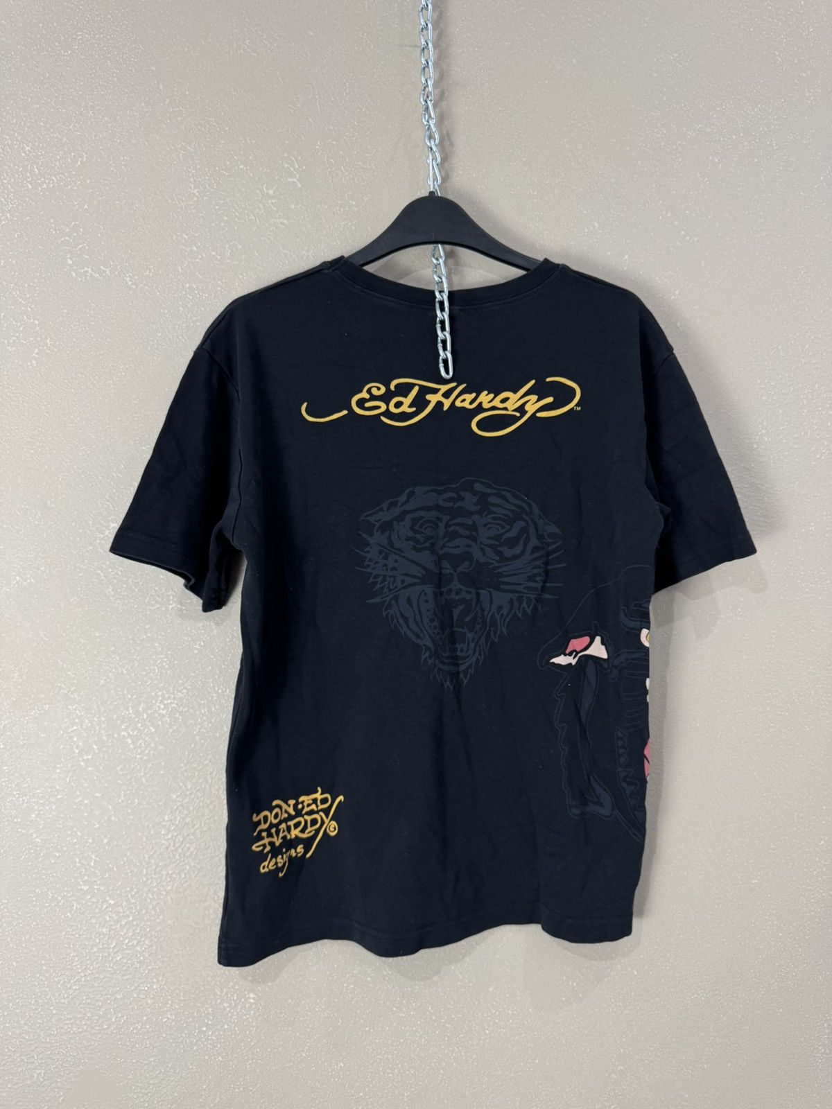 Christian Audigier Crazy Christian Audigier Los Angeles AOP Ed Hardy Tshirt Size US M / EU 48-50 / 2 - 2 Thumbnail