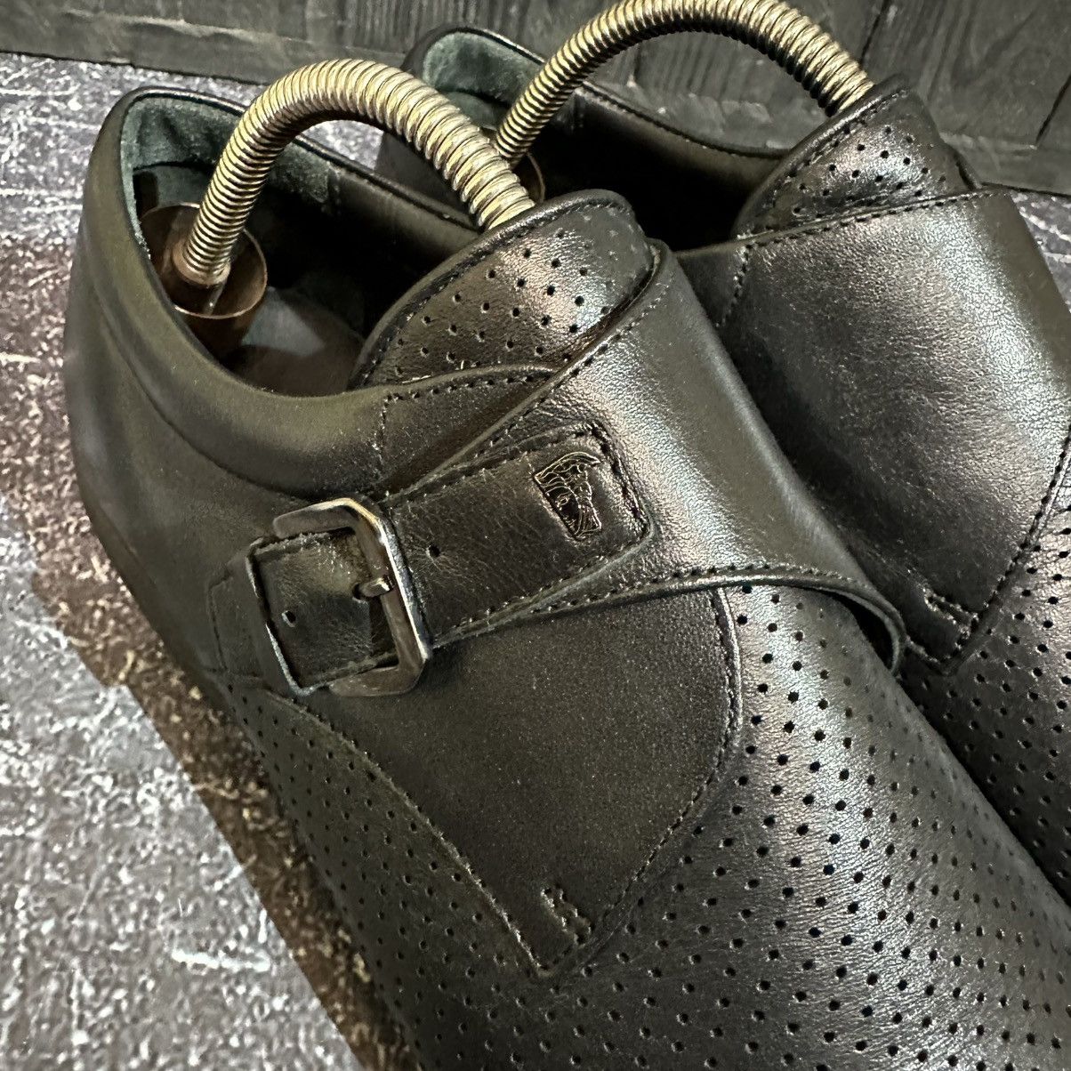 Versace VERSACE Men’s Leather Dress Formal Shoes Size 41 EU 8 US 7uk Size US 8 / EU 41 - 7 Thumbnail