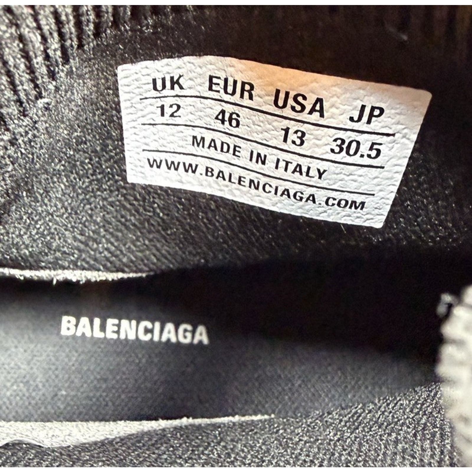 Balenciaga Size 46EU/13US - Balenciaga Speed Trainers Black Graffiti Size US 13 / EU 46 - 7 Thumbnail
