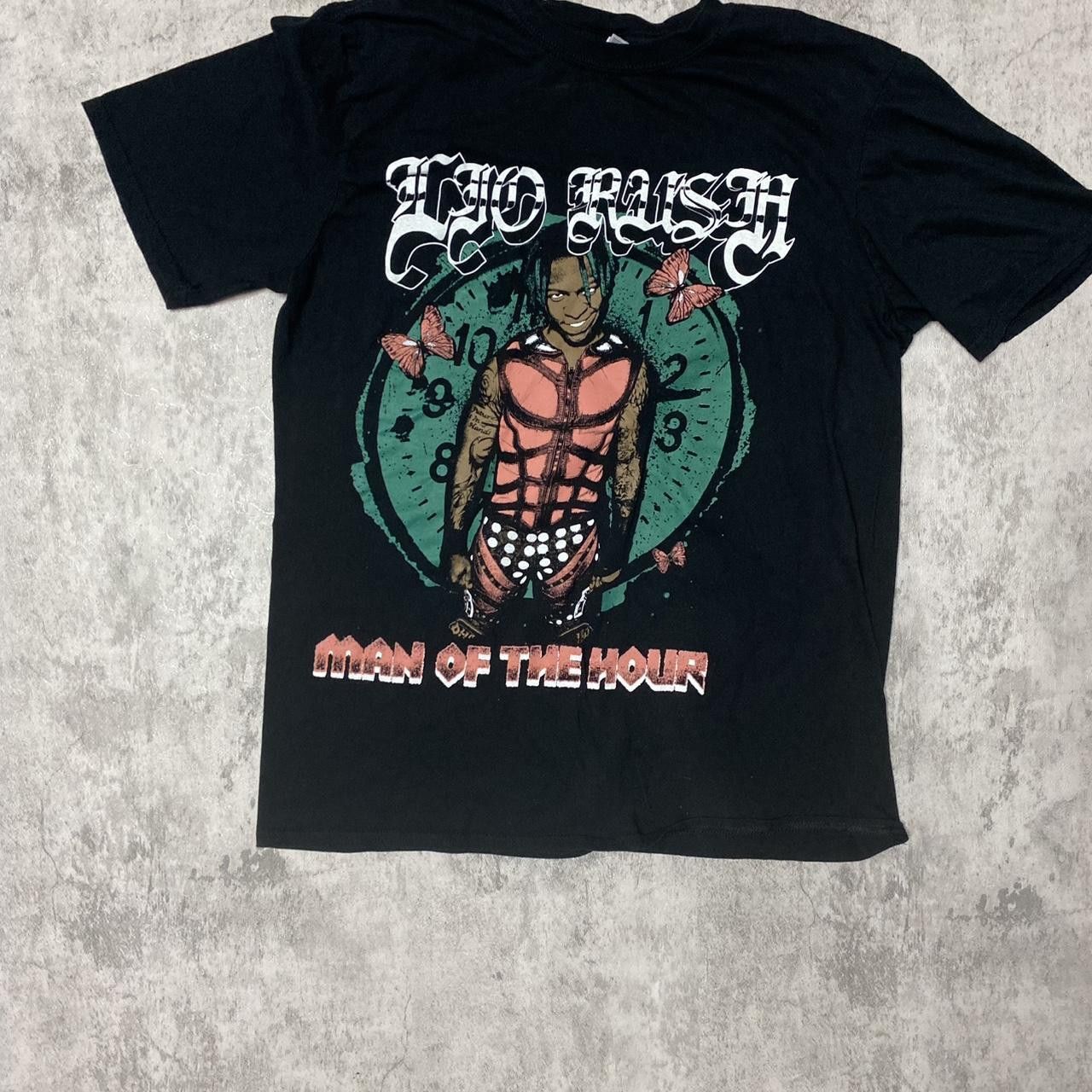 Gildan Black and red Lil Baby "Man of the Hour" tour T-shirt Size US L / EU 52-54 / 3 - 1 Thumbnail