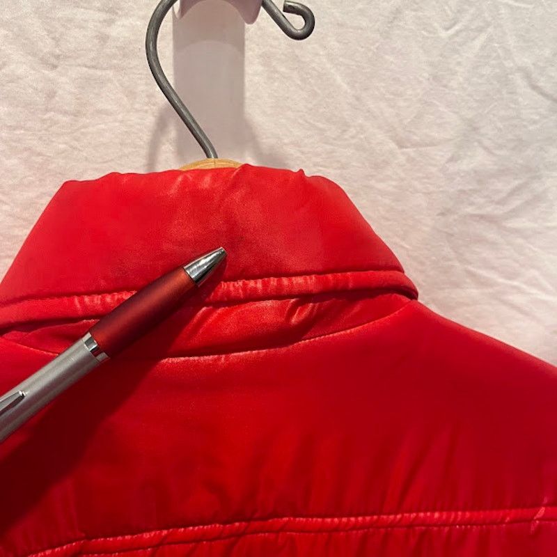 Vintage Vintage Strolz Ski Jacket Red Quilted Zippers 70s 80s Nylon Size US M / EU 48-50 / 2 - 8 Thumbnail