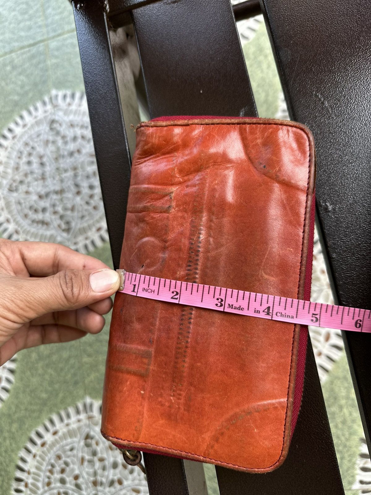 Japanese Brand Maison Mihara Yasuhiro Leather Wallet Zipper All Fuction . Size ONE SIZE - 8 Thumbnail