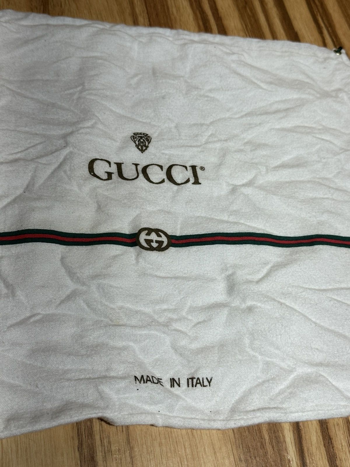 Gucci Vintage Gucci drawstring dust bag Size ONE SIZE - 5 Thumbnail