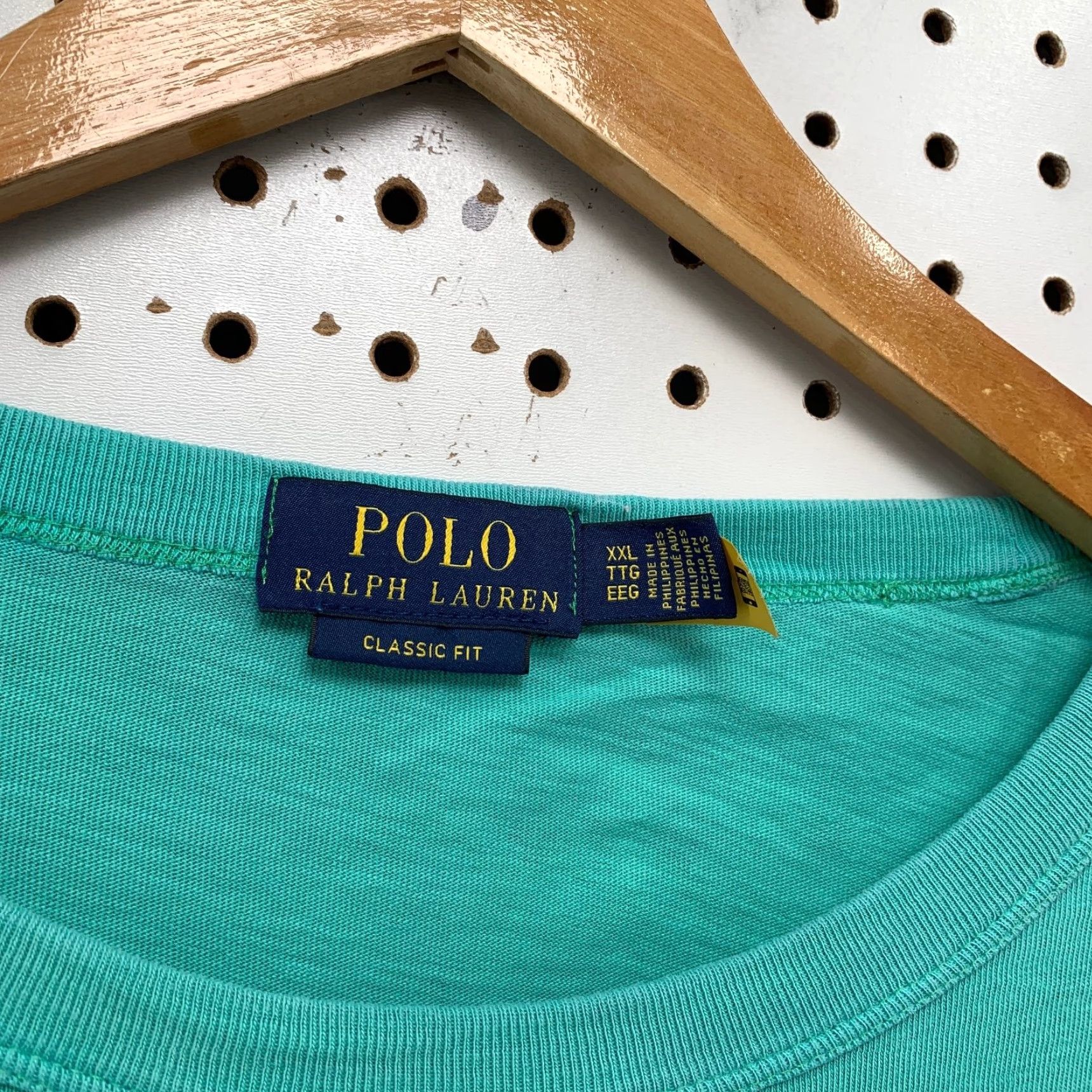 Polo Ralph Lauren Polo Ralph Lauren Shirt Mens 2XL Green Tahiti Island Club Stencil Long Sleeve Size US XXL / EU 58 / 5 - 3 Thumbnail