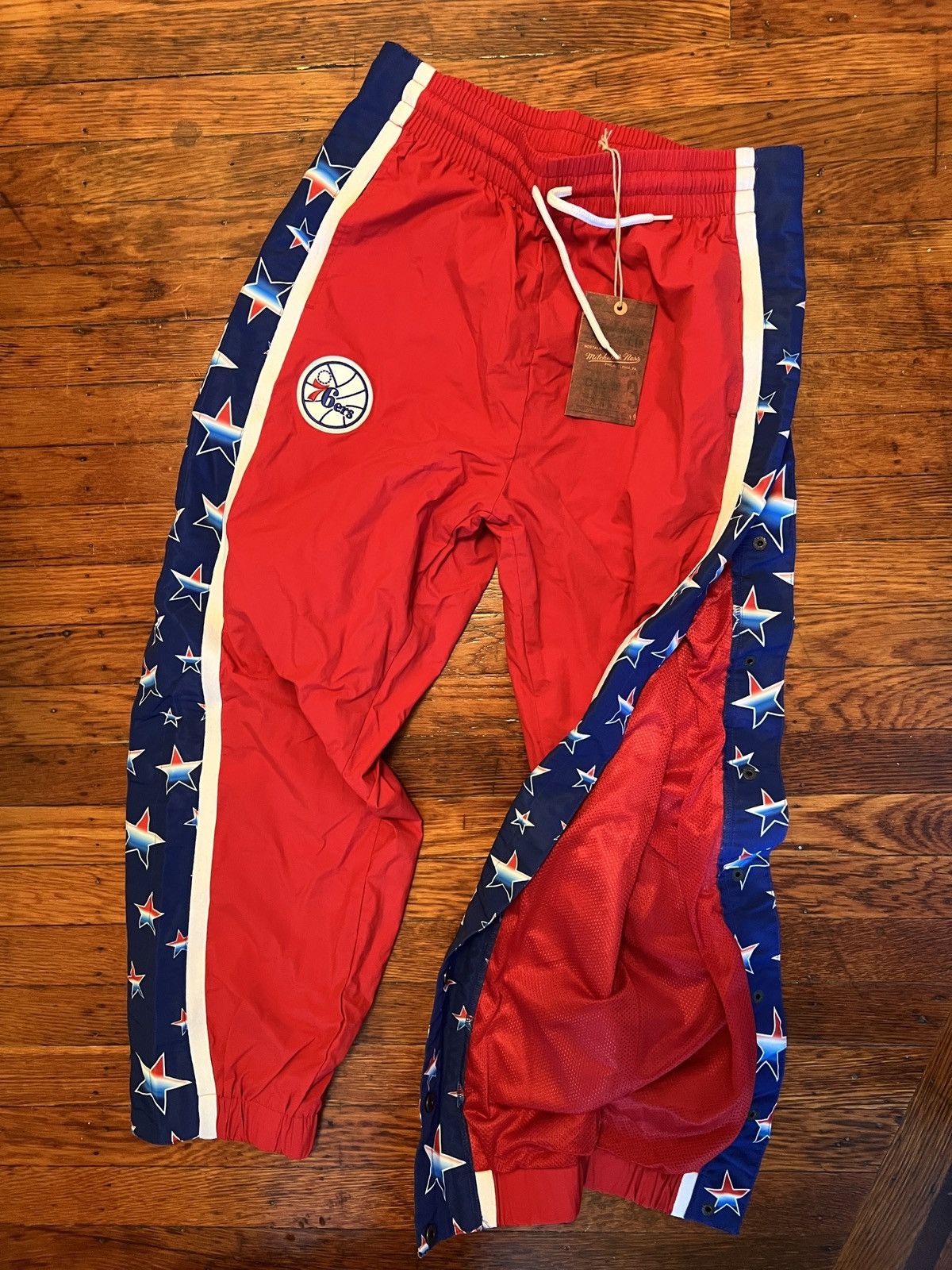 76ers Mitchell & Ness Break Away Sweatpants