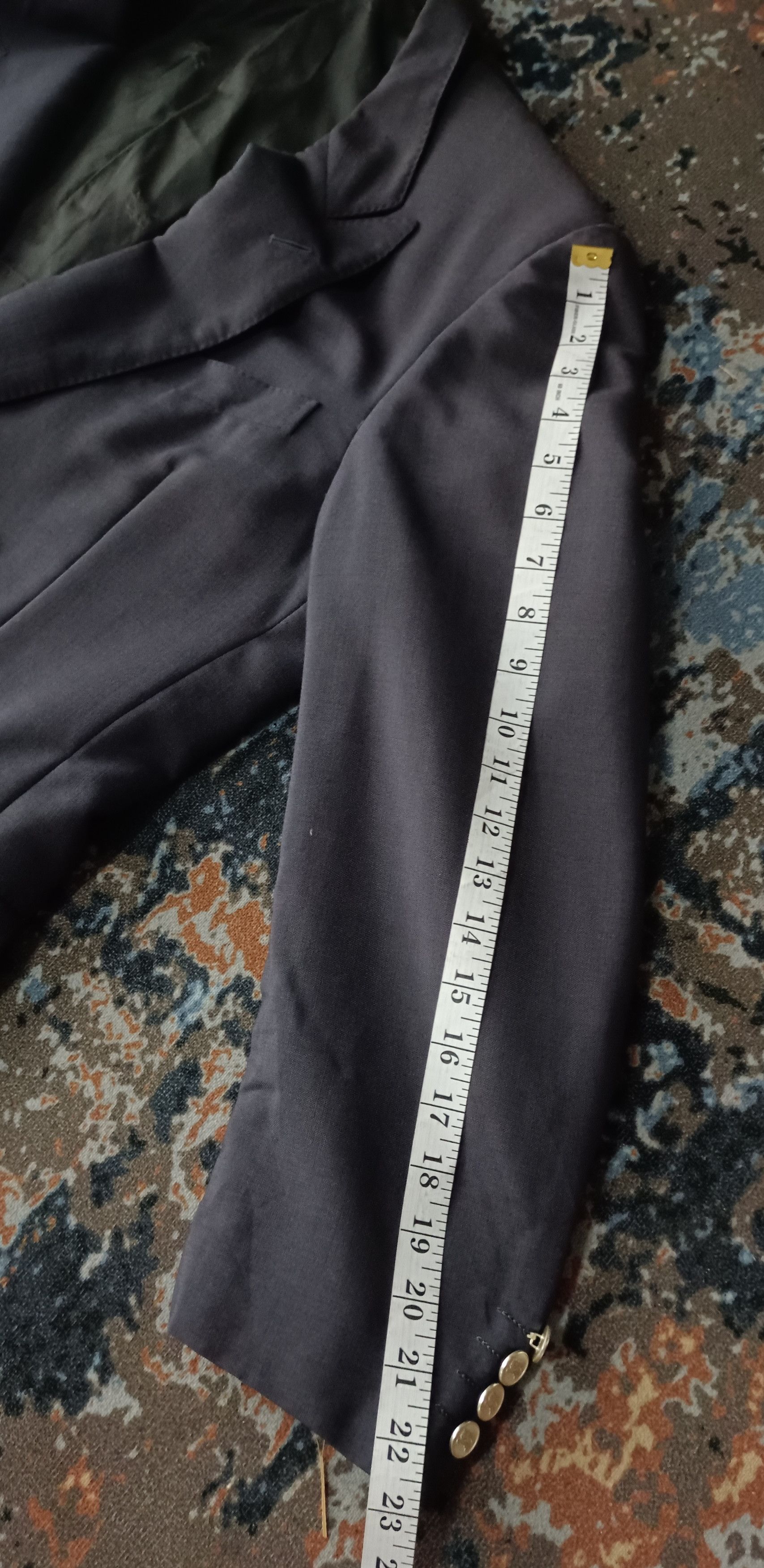 Burberry × Vintage Burberry Vintage Woll Tailored Double Breasted Blazer Size US L / EU 52-54 / 3 - 12 Thumbnail