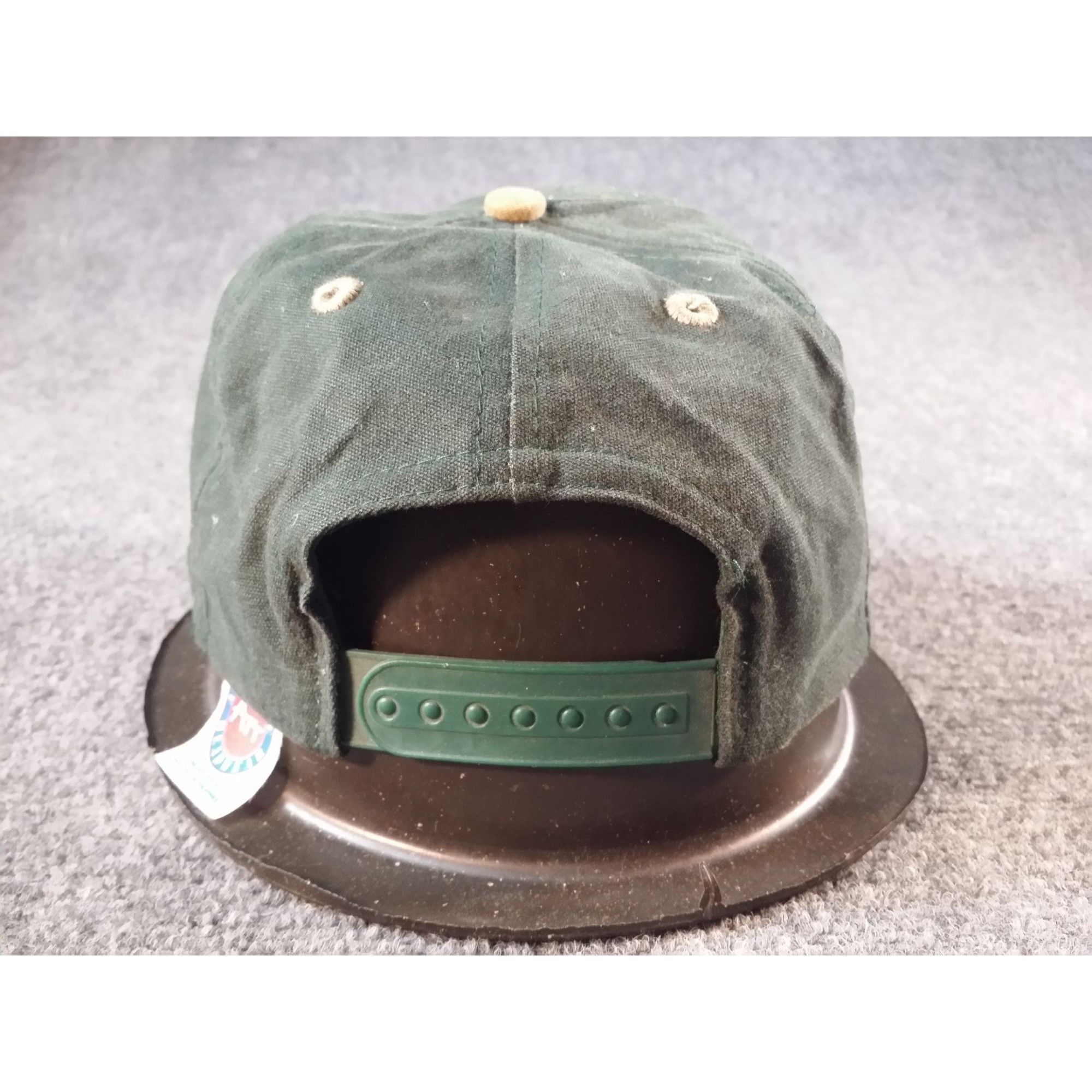 Vintage Vintage Sprint Snapback Hat Khaki Green Logo Attractive Head Size ONE SIZE - 3 Thumbnail