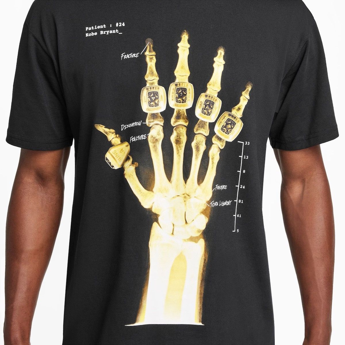 Nike 2024 NIKE KOBE X-RAY “BROKEN NOT BEATEN” BLACK T-SHIRT (XXL) Size US XXL / EU 58 / 5 - 3 Thumbnail