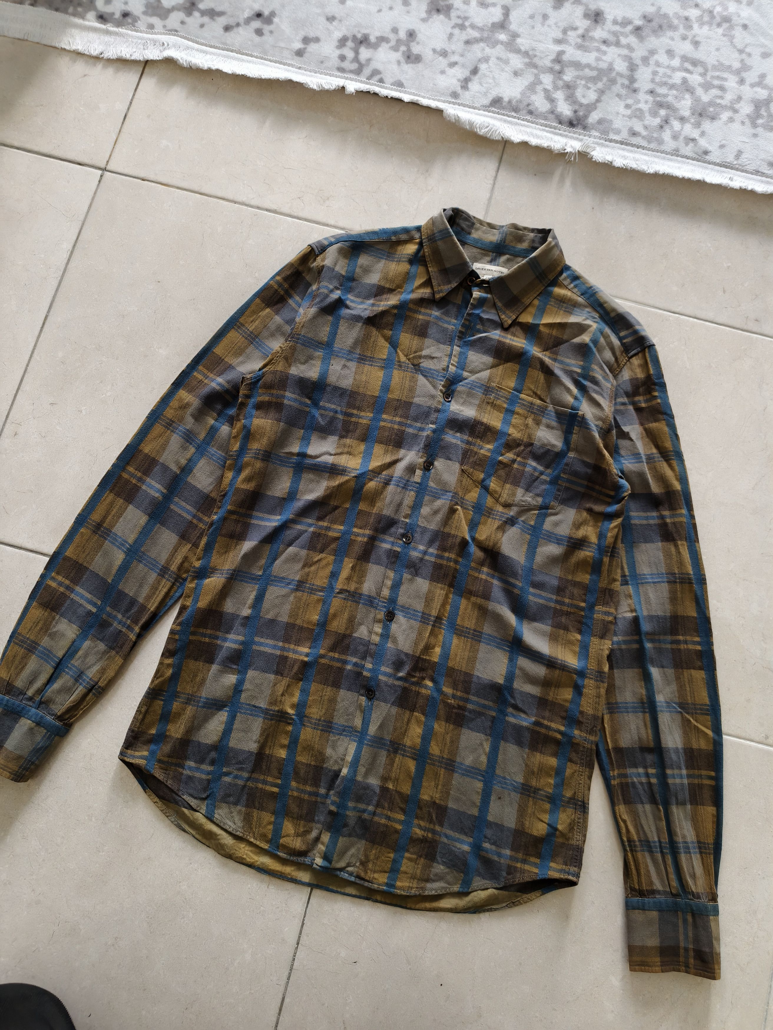 Dries Van Noten 🔥STEALS🔥Very Rare Dries Van Noten Tartan Shadow Plaid Size US M / EU 48-50 / 2 - 2 Thumbnail