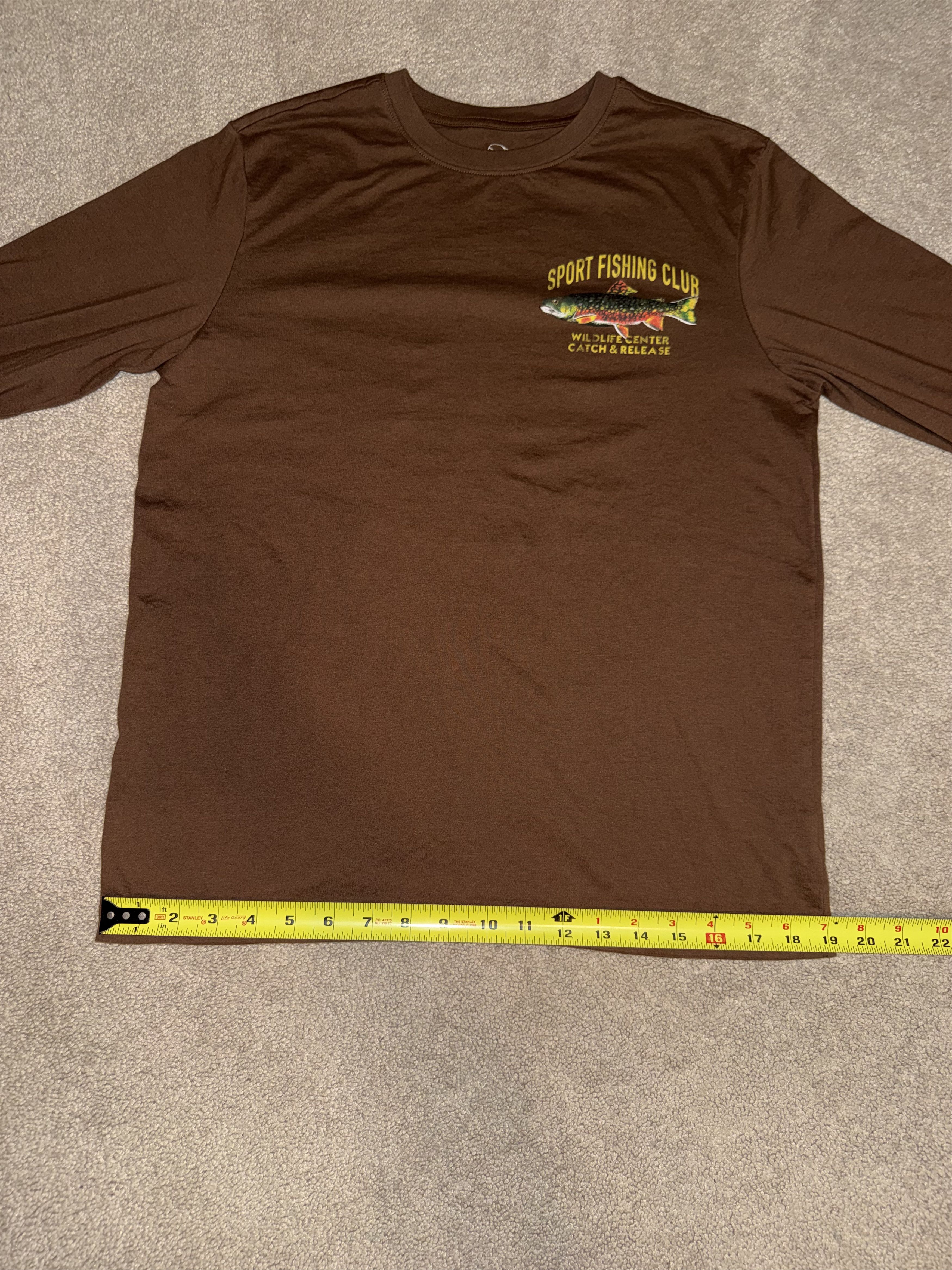 Target Basics Vintage Long Sleeve Fish Tee Size US S / EU 44-46 / 1 - 8 Thumbnail