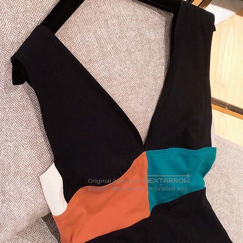 Hermes Hermes Color-Blocked One-Piece Swimsuit Size XS / US 0-2 / IT 36-38 - 5 Thumbnail
