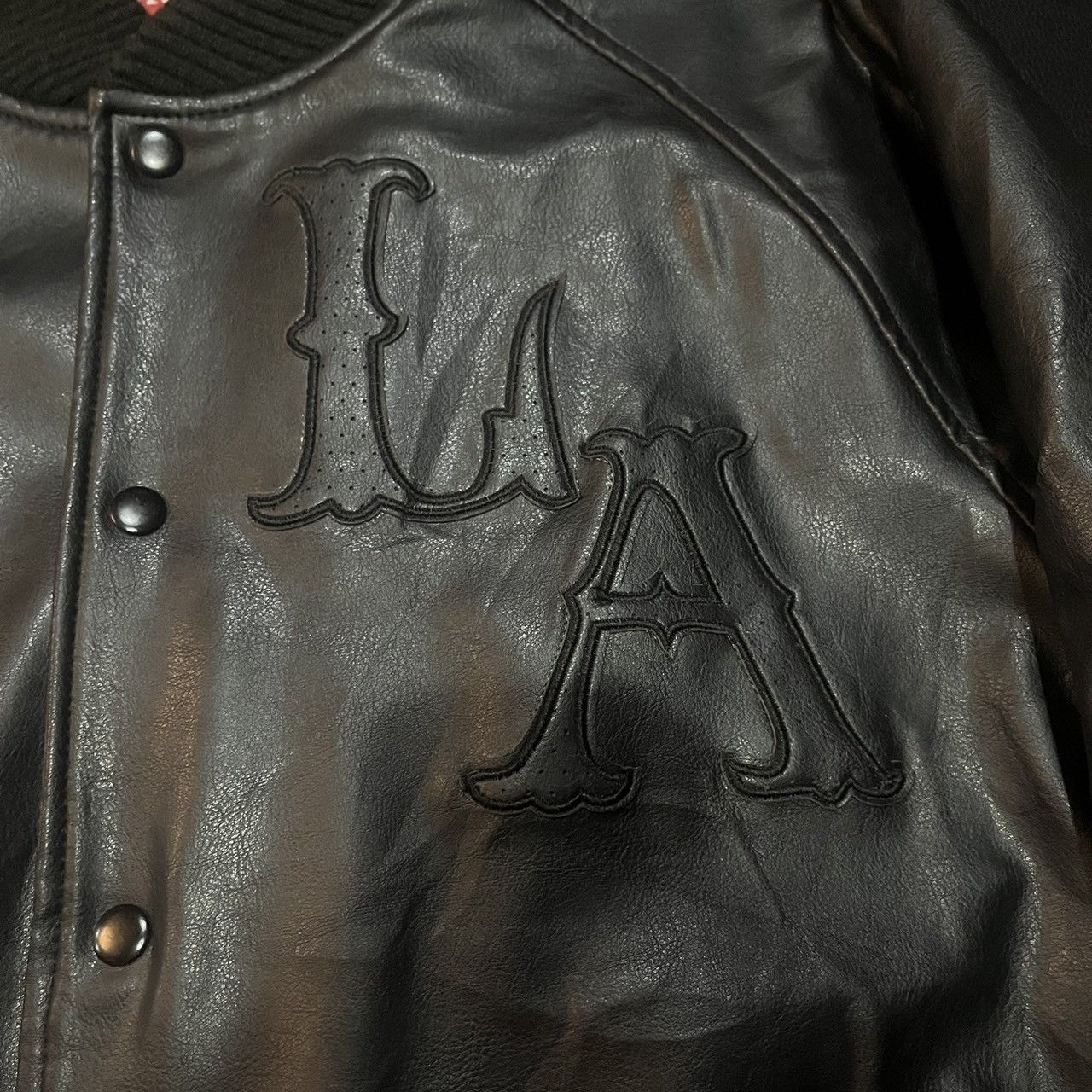 Rap Tees Vintage Conart LA Leather Jacket Size US L / EU 52-54 / 3 - 5 Thumbnail