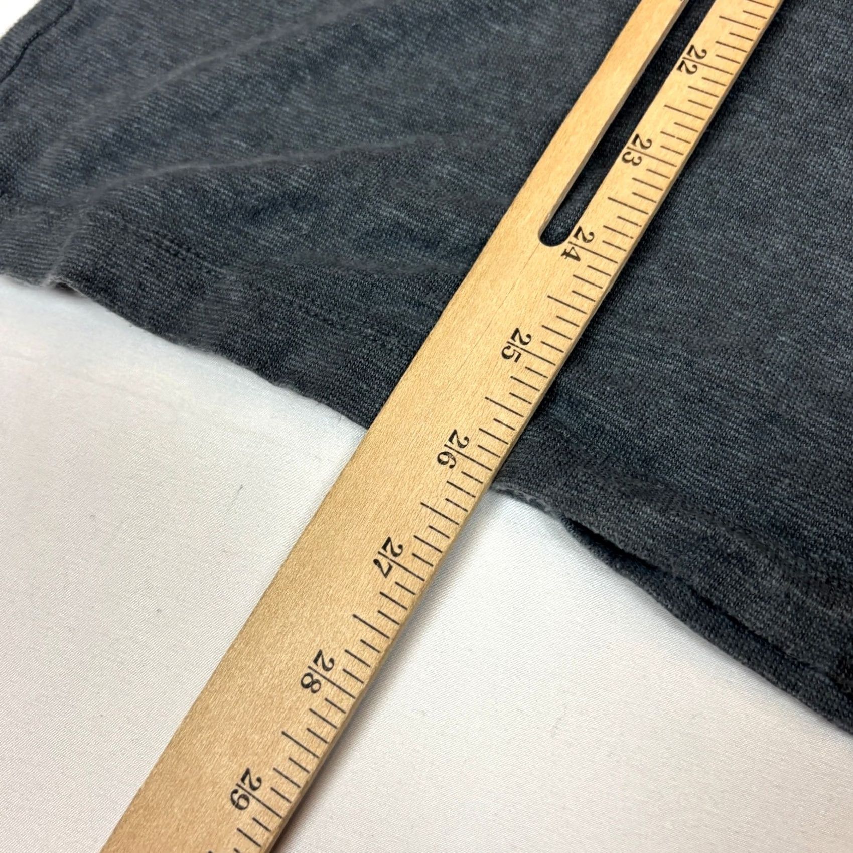 Buck Mason BUCK MASON Shirt Men's L Gray Classic Straight Hem Hemp Cotton Quiet Luxury Size US L / EU 52-54 / 3 - 6 Thumbnail