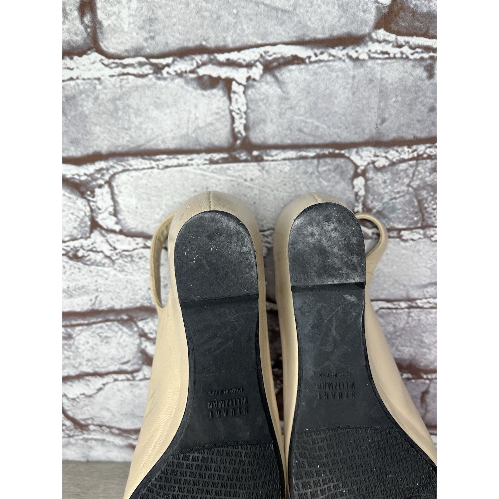 Stuart Weitzman STUART WEITZMAN Black Patent Cap Blush Pink Leather Ankle St Size US 7 / IT 37 - 11 Thumbnail