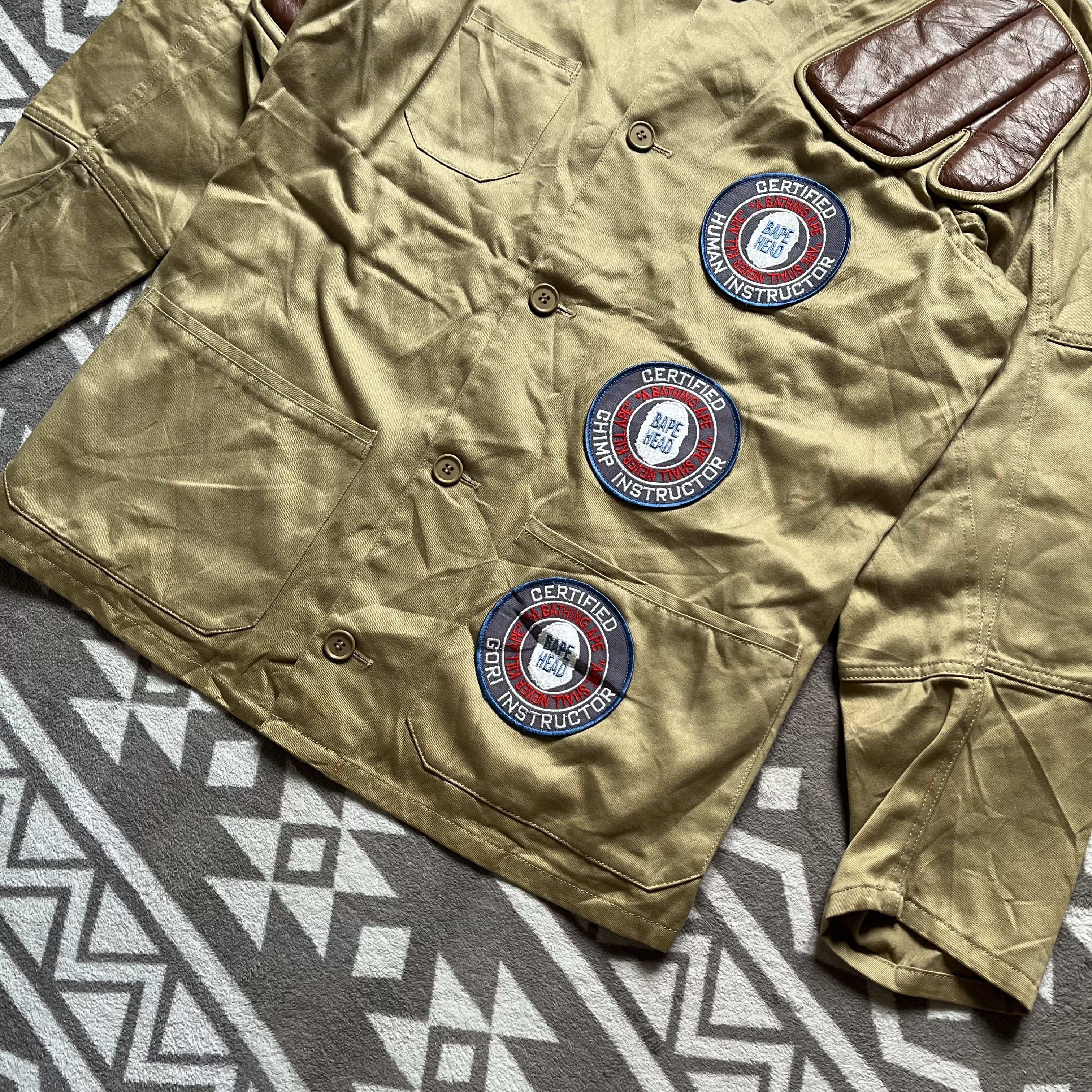 Bape Archive Bape Military jacket Size US XL / EU 56 / 4 - 3 Thumbnail