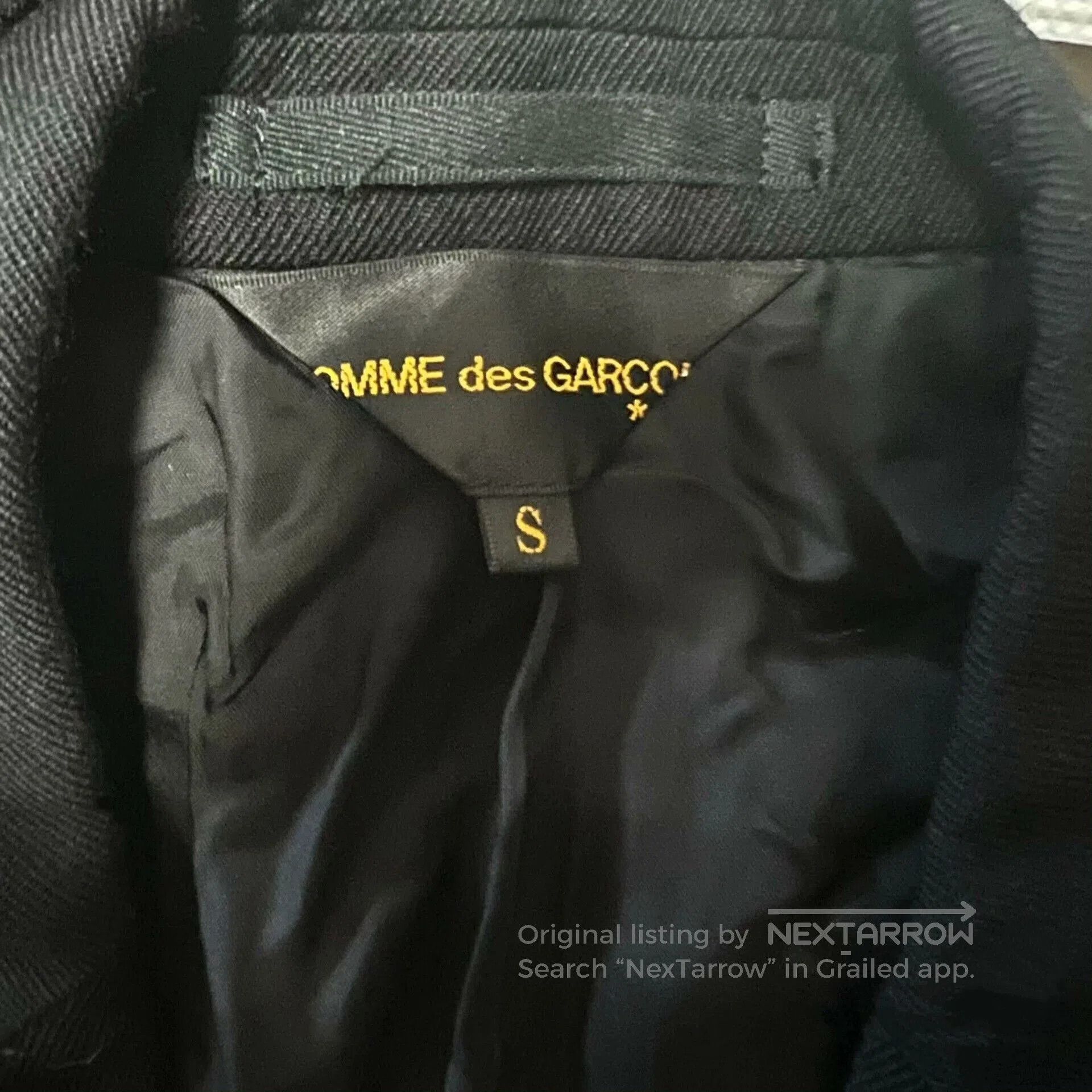Comme des Garcons CDG Deconstructed Blazer Coat. Size US S / EU 44-46 / 1 - 4 Thumbnail