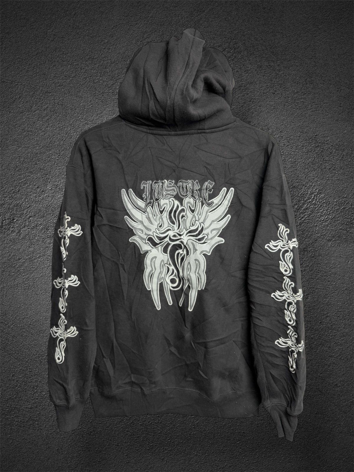 Hysteric Glamour × If Six Was Nine × Japanese Brand Lustre Tribal Crosses Hoodie Japanese ifsix lgb styled Size US M / EU 48-50 / 2 - 1 Thumbnail