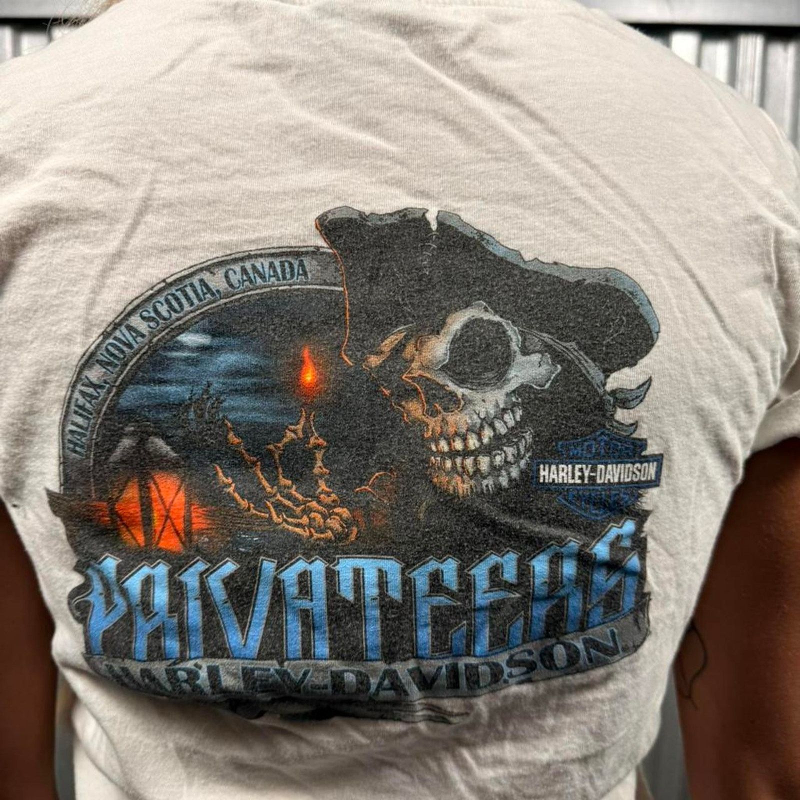 Harley Davidson Harley davidson white v neck Tee Shirt Size S / US 4 / IT 40 - 5 Thumbnail
