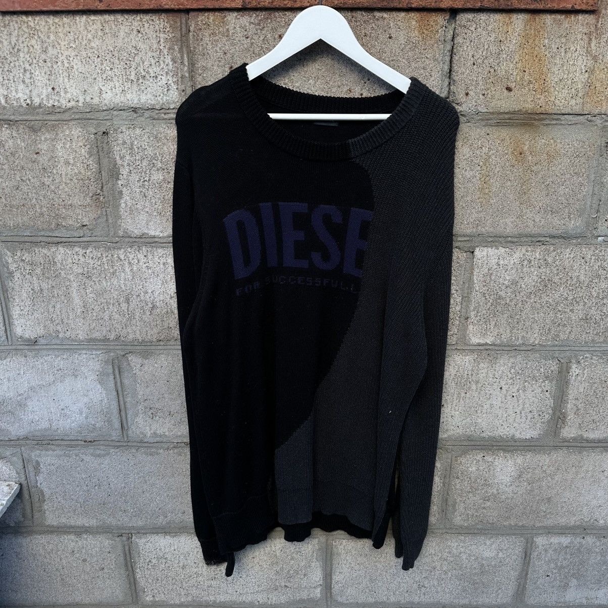 Diesel Luxury Knit Diesel Sweater Y2K Size XL Old Money 00s USA Size US XL / EU 56 / 4 - 1 Thumbnail