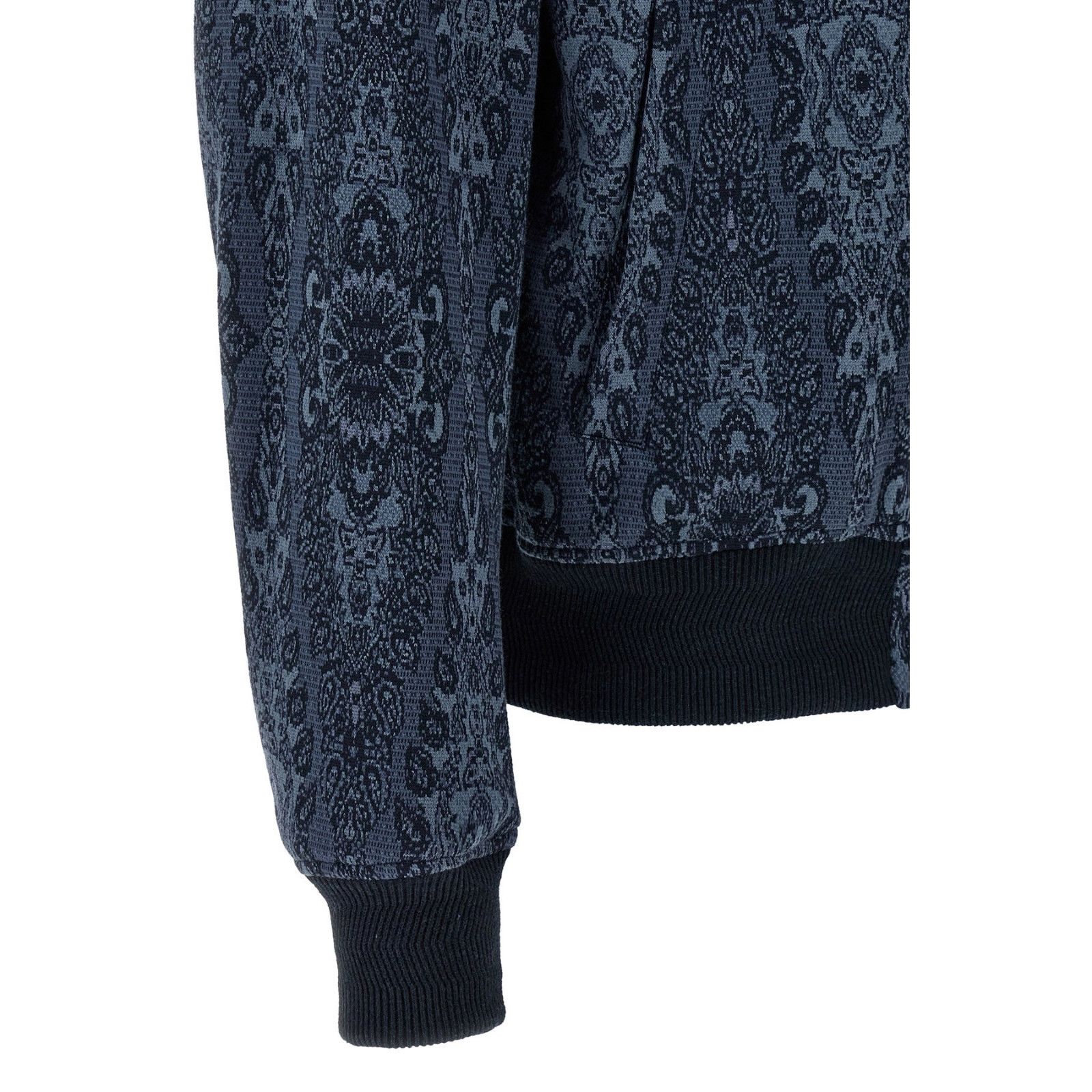 Etro ETRO Jacquard Blue Bomber Jacket New & Authentic (Men's size Size US L / EU 52-54 / 3 - 4 Thumbnail