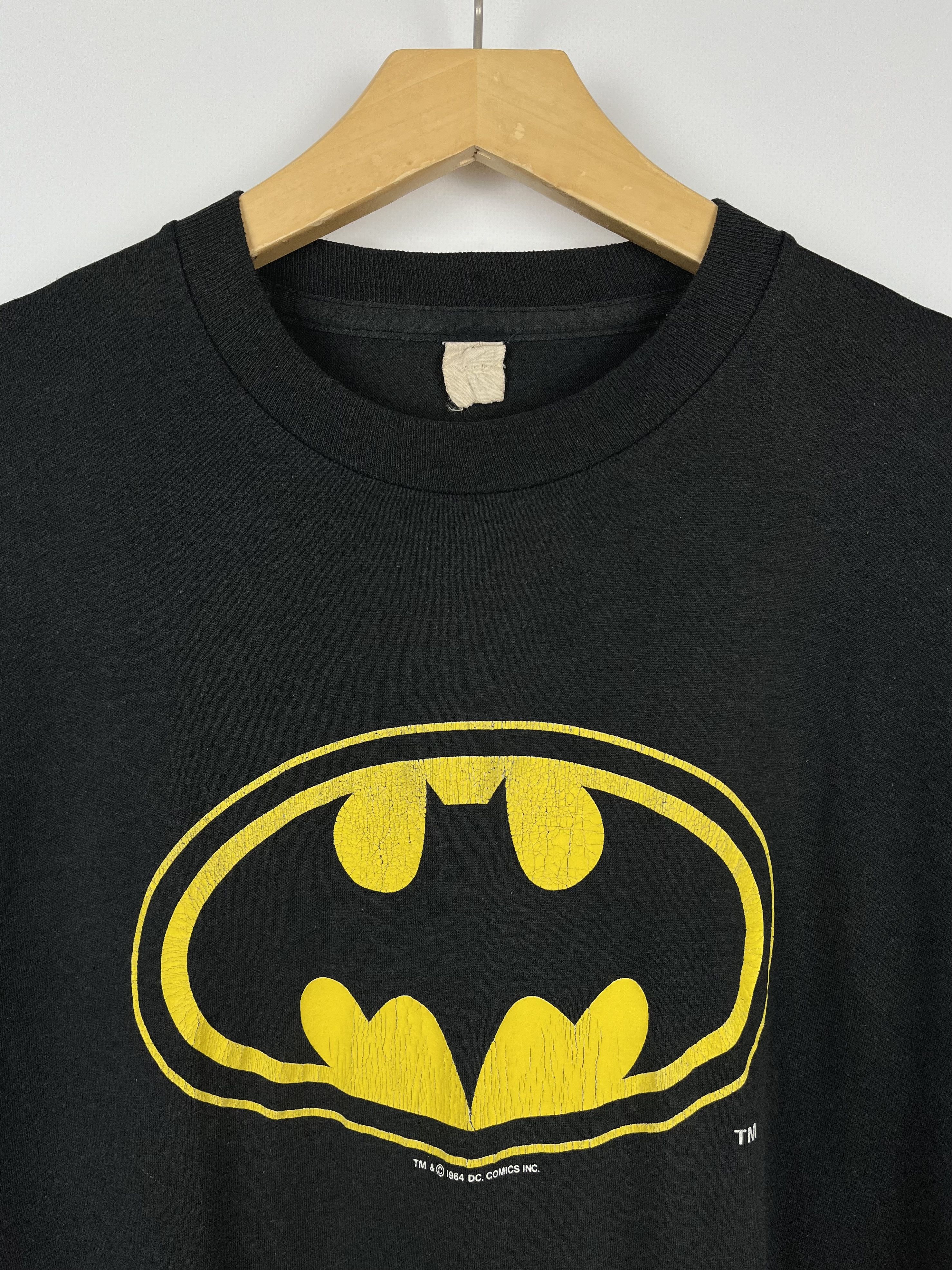 DC Comics Vintage Batman DC Comics Movie T Shirt 80’s Size US L / EU 52-54 / 3 - 6 Thumbnail