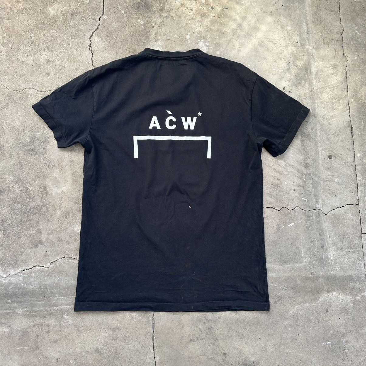 A-COLD-WALL* FW18 A cold wall Logo T Shirt Black Large Size US M / EU 48-50 / 2 - 2 Thumbnail