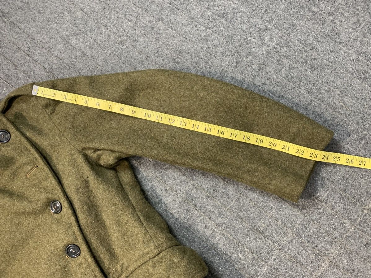 Other 80s Military Wool Greatcoat Pattern Dismounted Olive Green Size US M / EU 48-50 / 2 - 10 Thumbnail