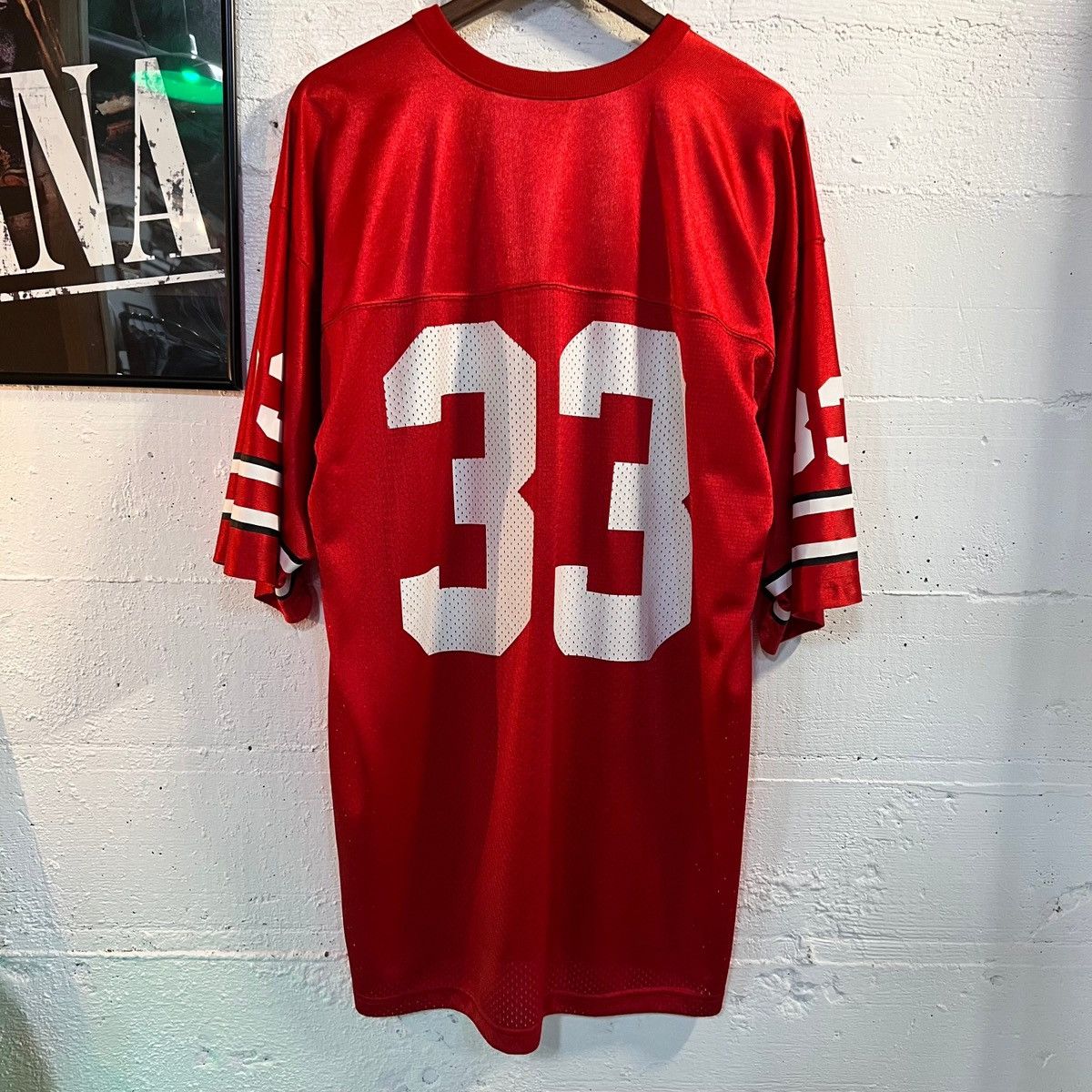 Nike Vintage Nike Ohio State '#33' Mesh Football Jersey Size US XL / EU 56 / 4 - 2 Thumbnail