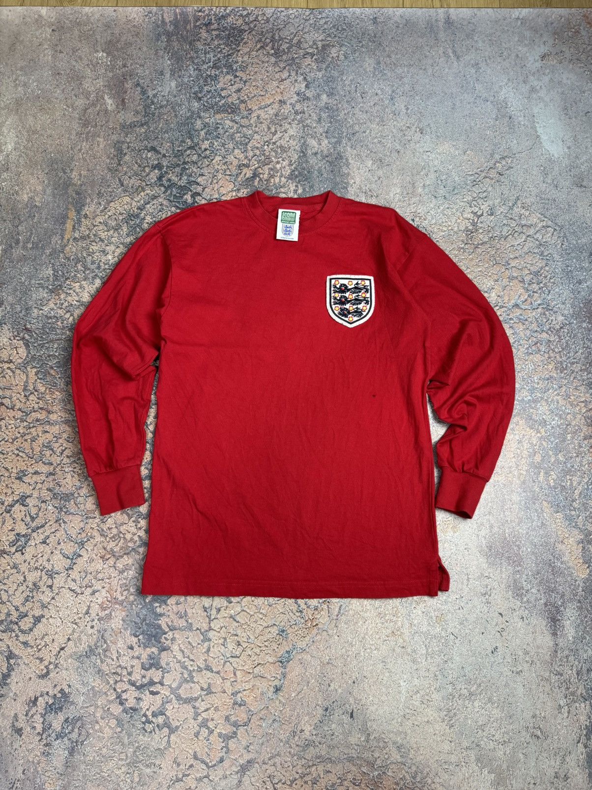 Vintage England National 1966 Score Draw Bobby Moore jersey shirt Size US M / EU 48-50 / 2 - 1 Thumbnail