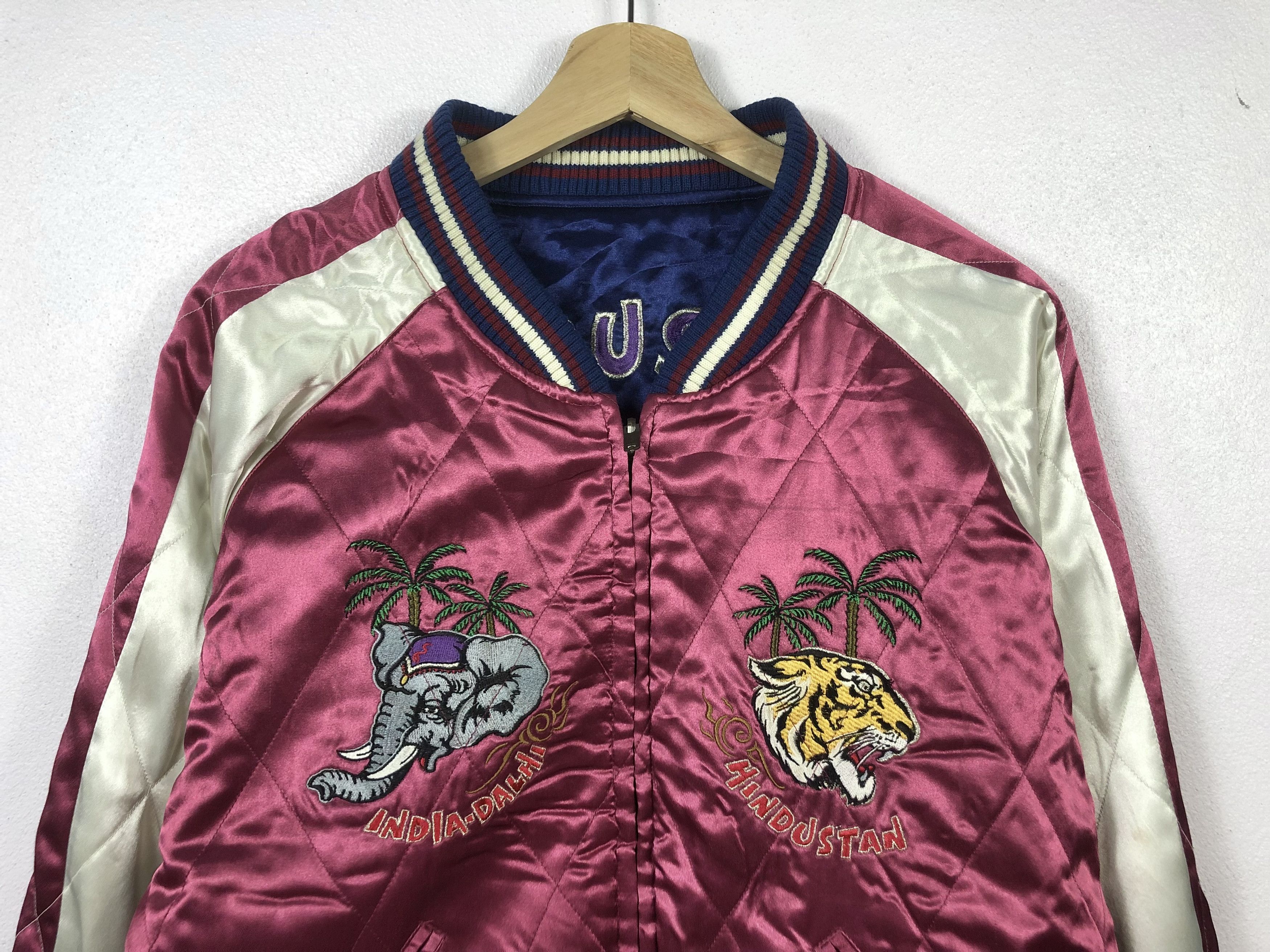 Johnbull Vtg Johnbull Japan Reversible Sukajan Jacket India Motive Size US M / EU 48-50 / 2 - 3 Thumbnail