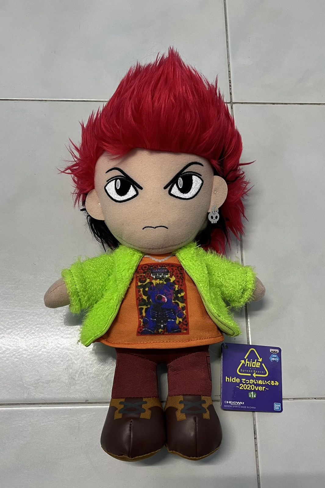 Japanese Brand Banpresto "hide Big Plush ~2020 from the band X japan Size ONE SIZE - 1 Thumbnail